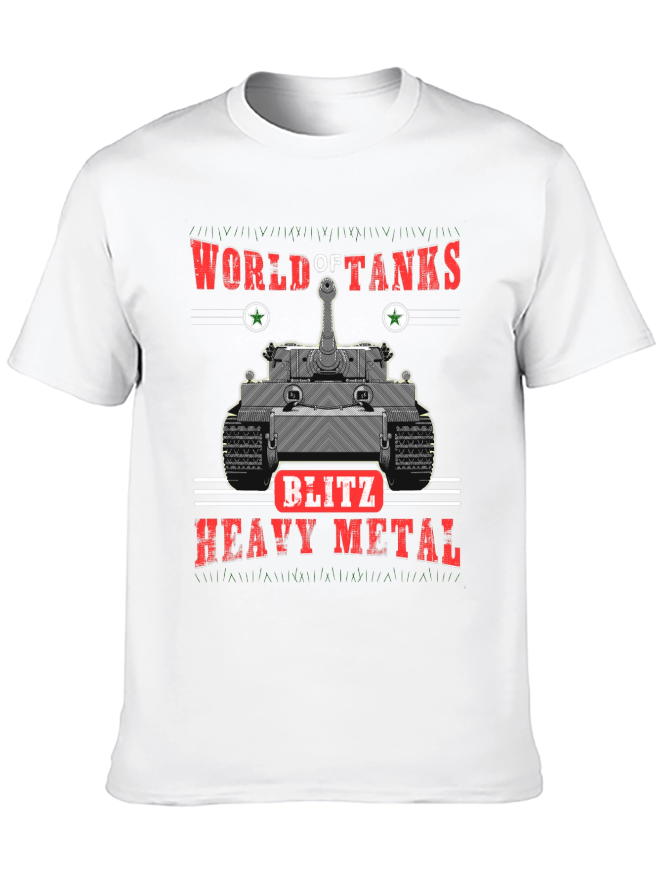 World of Tanks Blitz Heavy Metal Black T-Shirt
