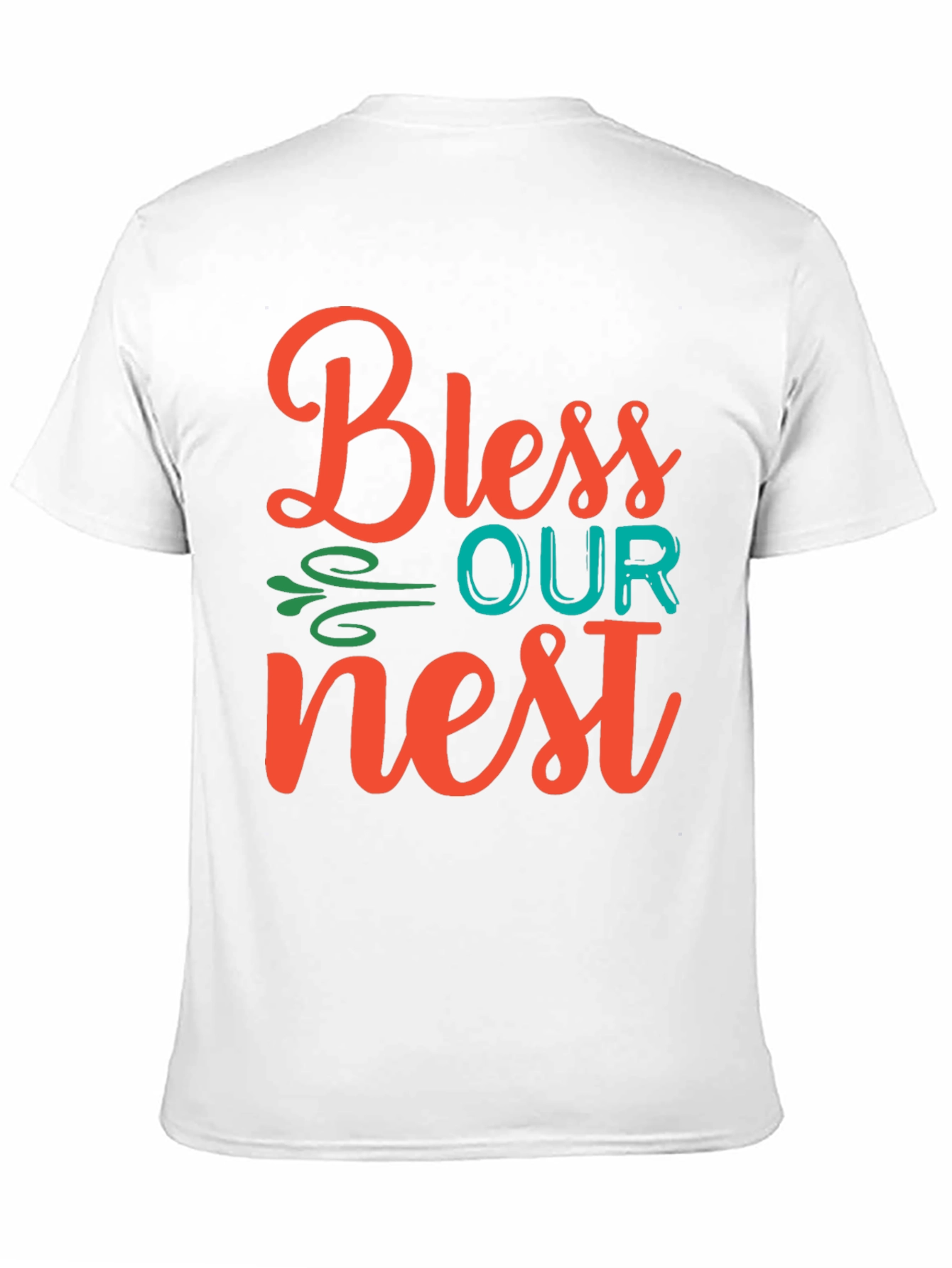 Bless Our Nest Graphic Tee - Stylish Comfort