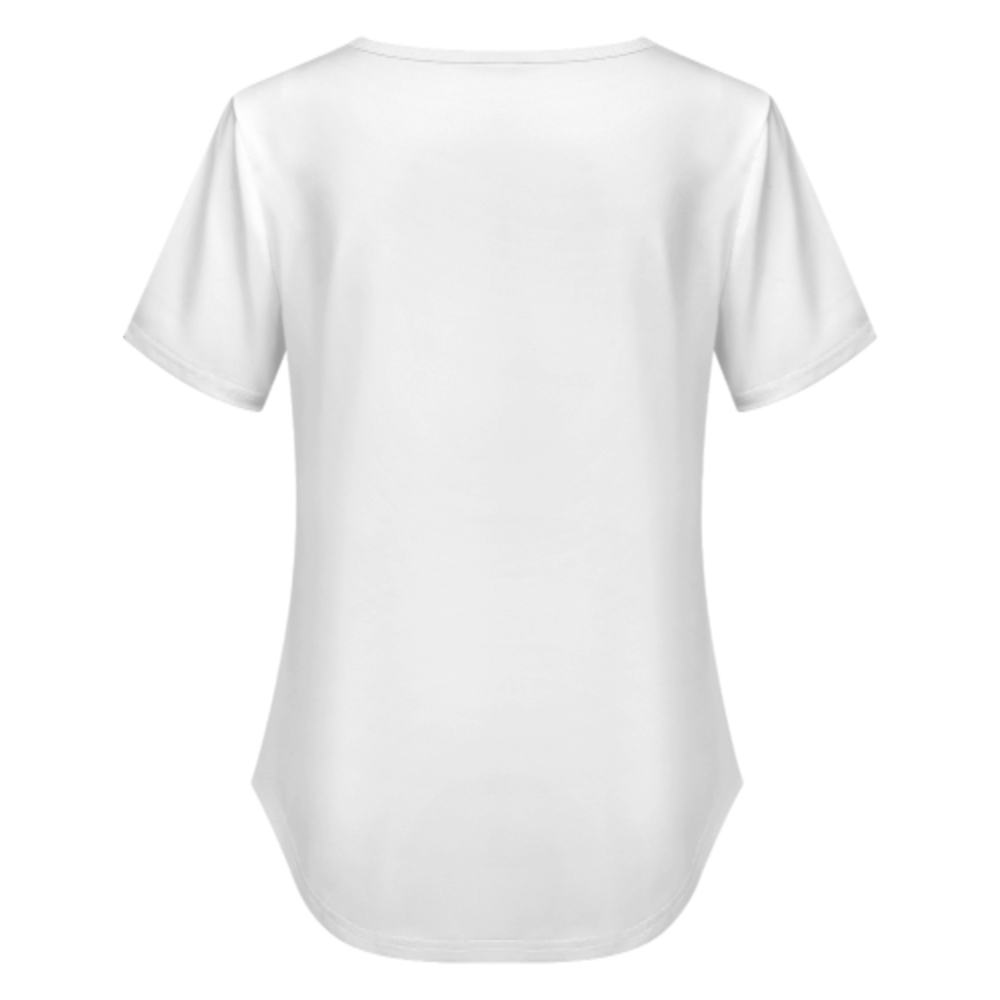 Ricky P. SHOTTAS Graphic V-Neck T-Shirt – Urban Streetwear Oversized Music Inspired Tee for Women(z221)