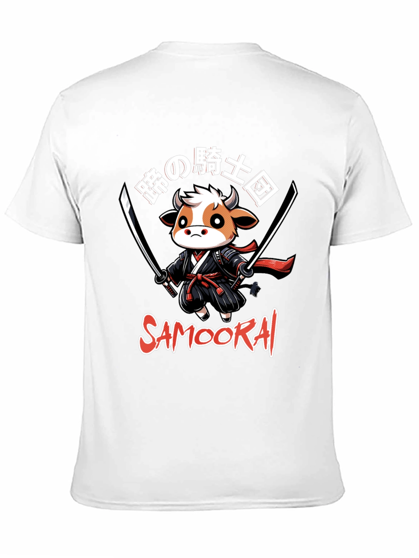 Samoorai Cow Ninja T-Shirt