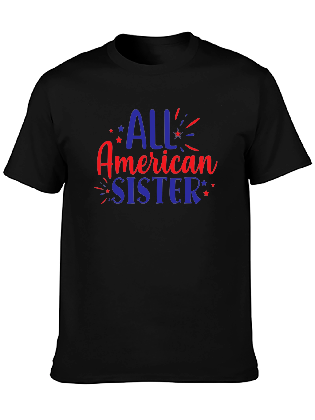 All American Sister Patriotic T-Shirt