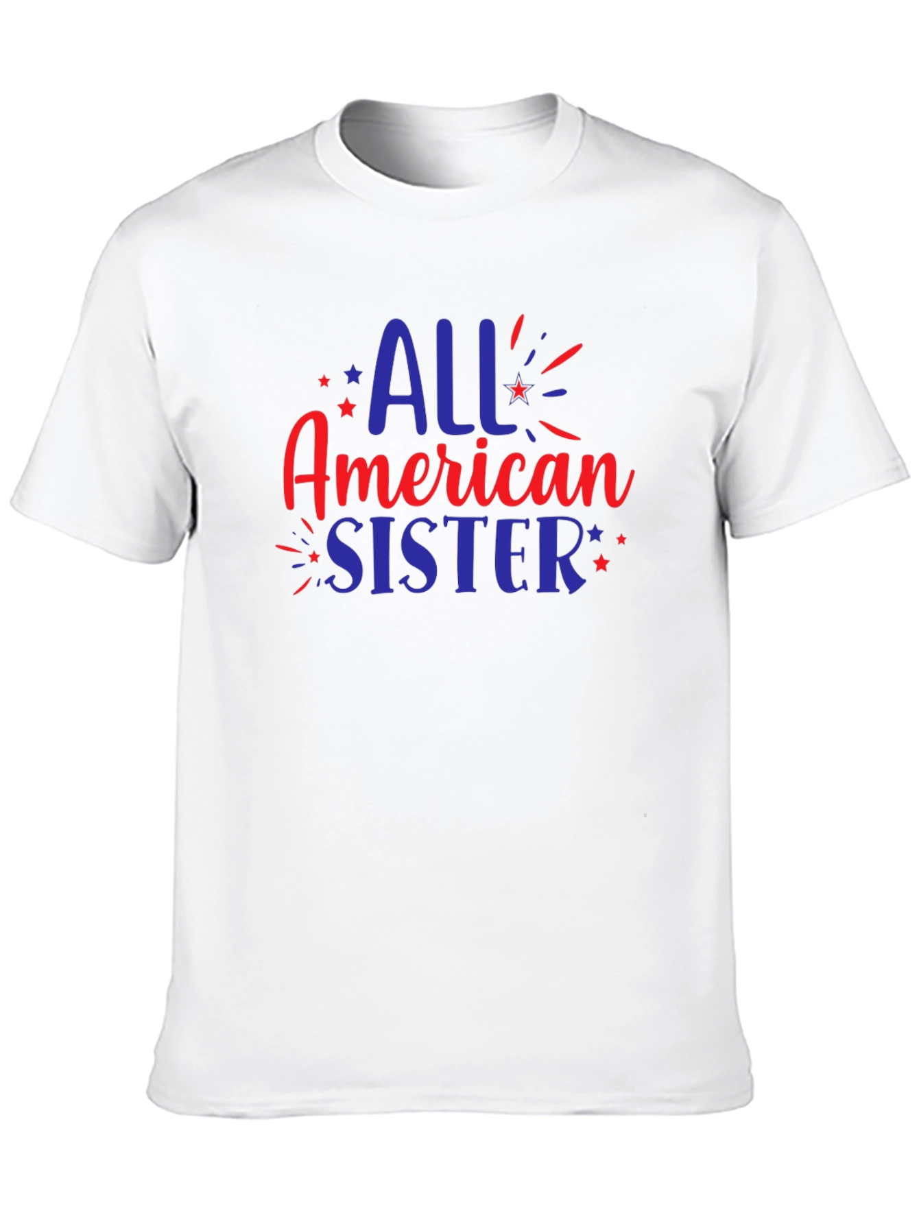 All American Sister Patriotic T-Shirt