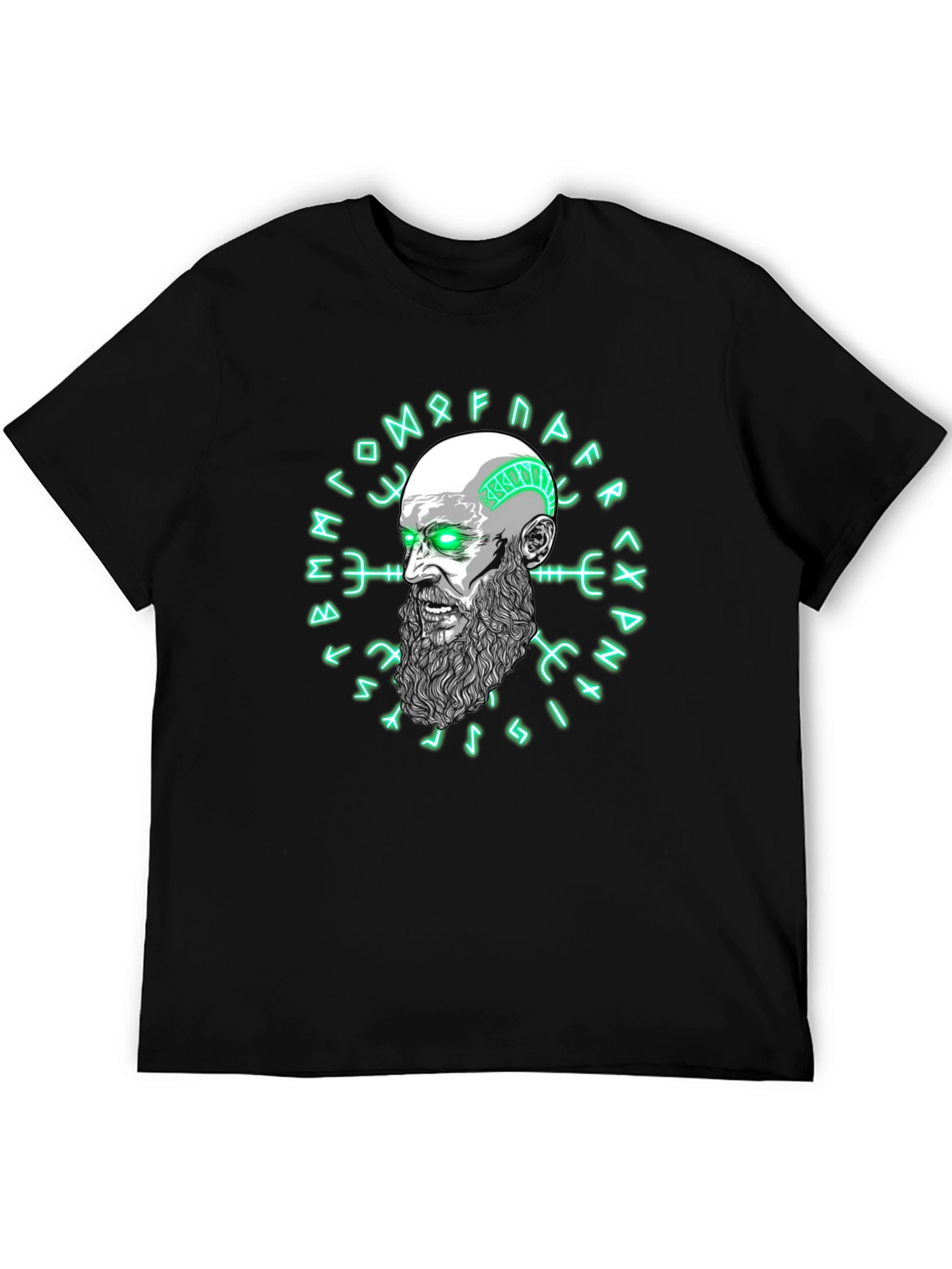 Viking Graphic Tee - Nordic Rune Circle