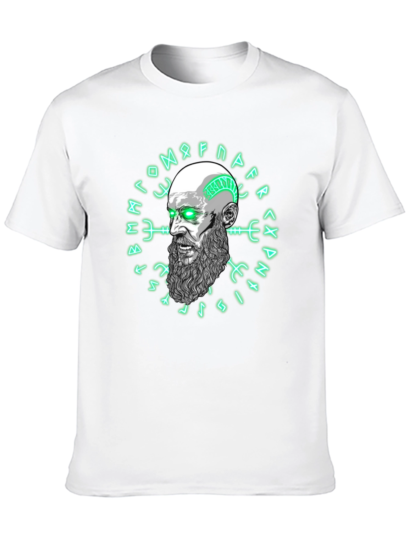 Viking Graphic Tee - Nordic Rune Circle