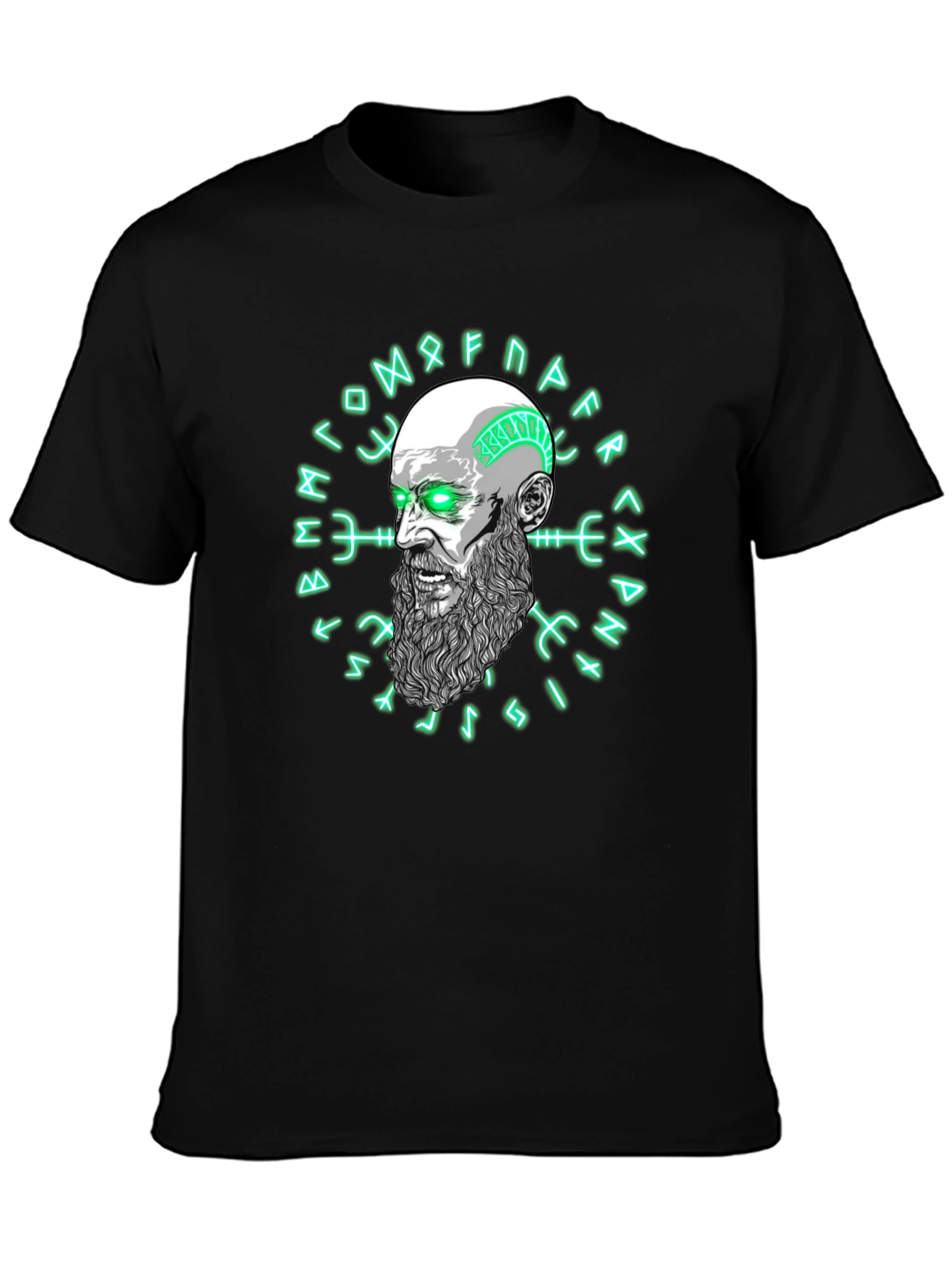 Viking Graphic Tee - Nordic Rune Circle
