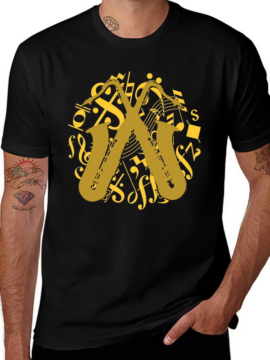 Saxophone Music T-Shirt - Musician Gift