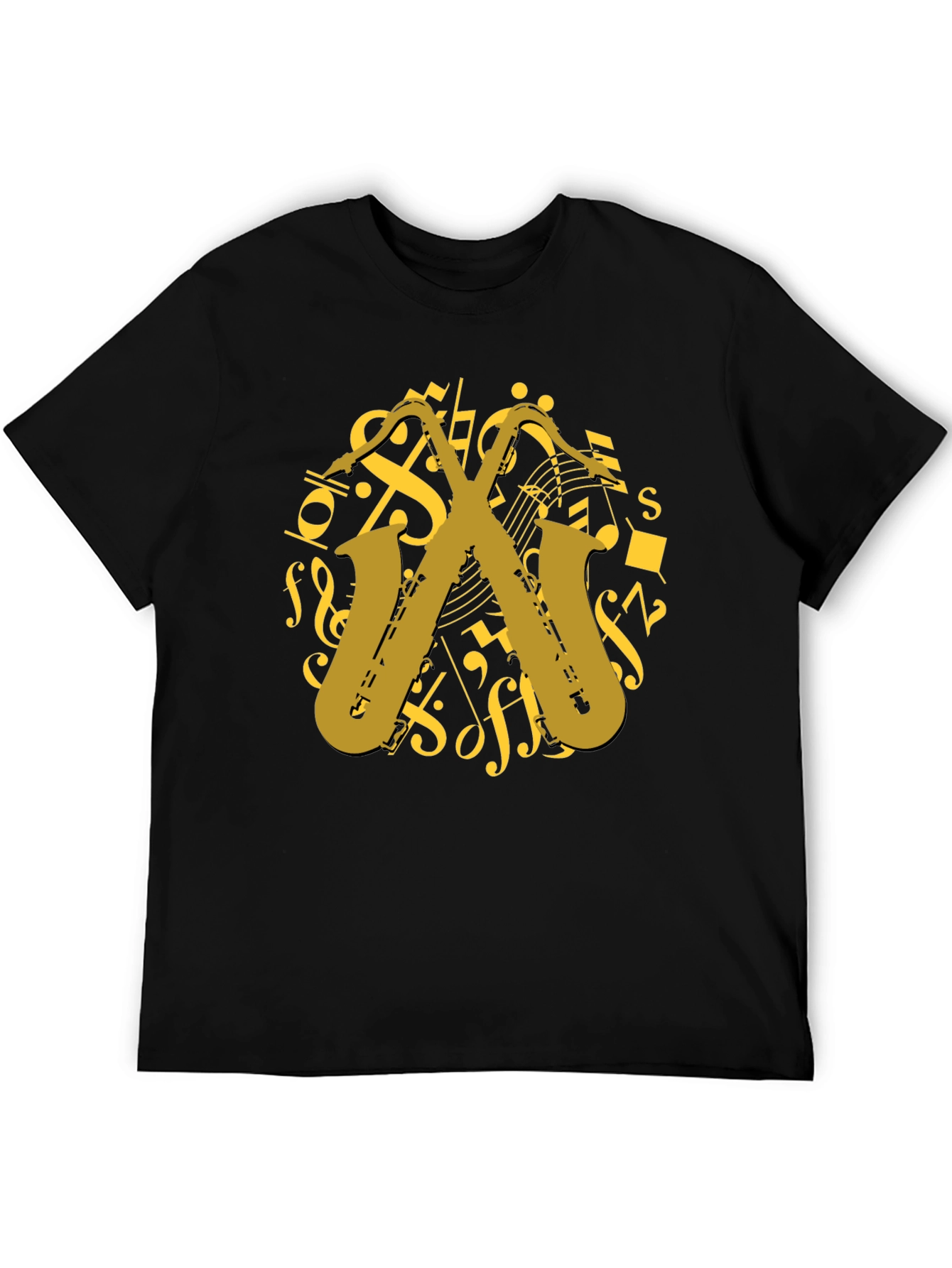 Saxophone Music T-Shirt - Musician Gift
