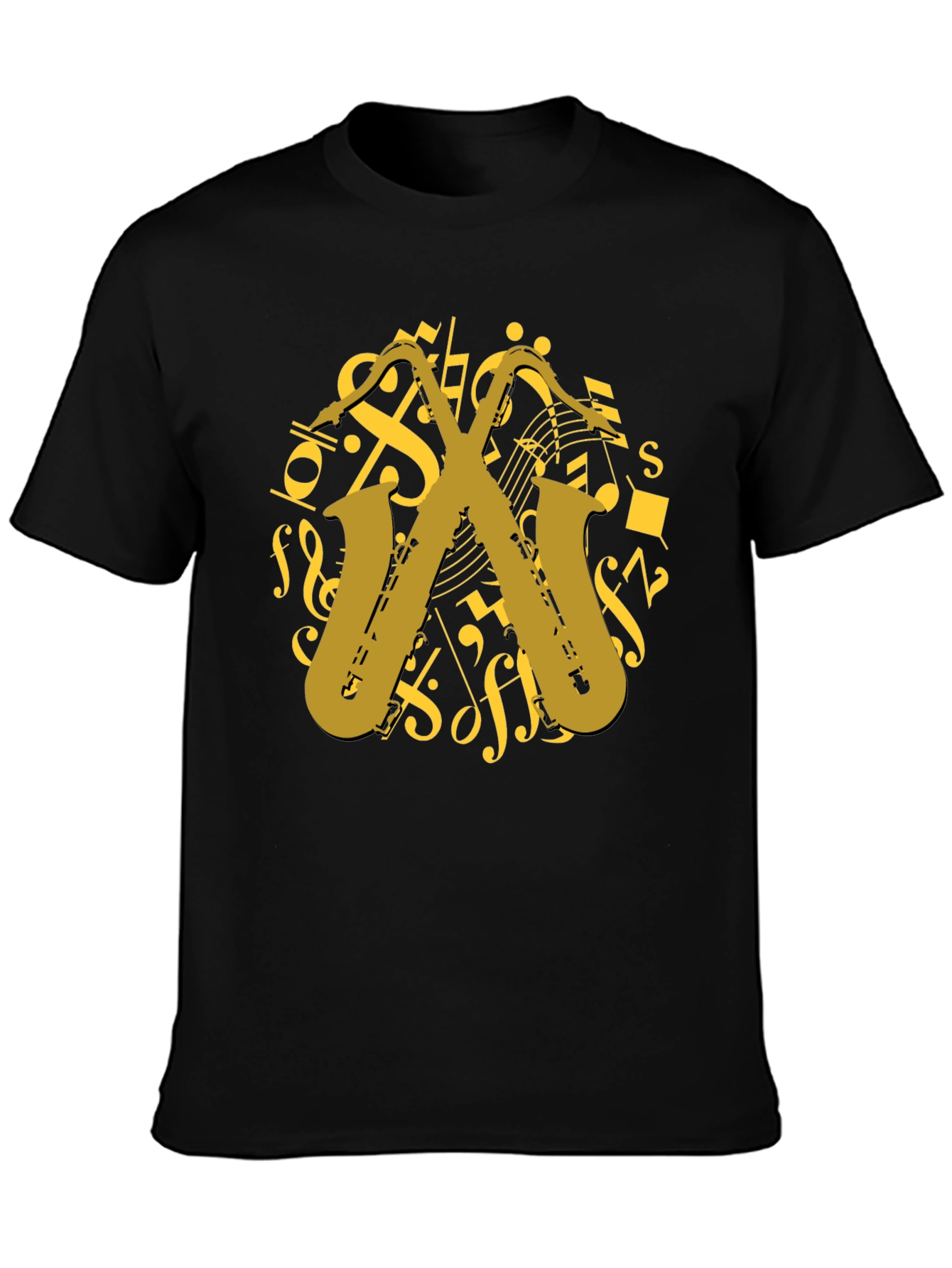 Saxophone Music T-Shirt - Musician Gift