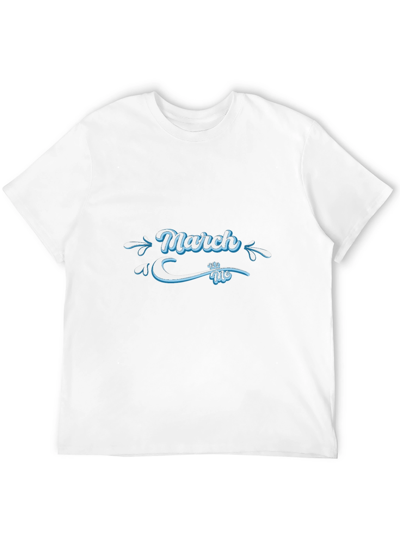 March With Me Graphic Tee - Black