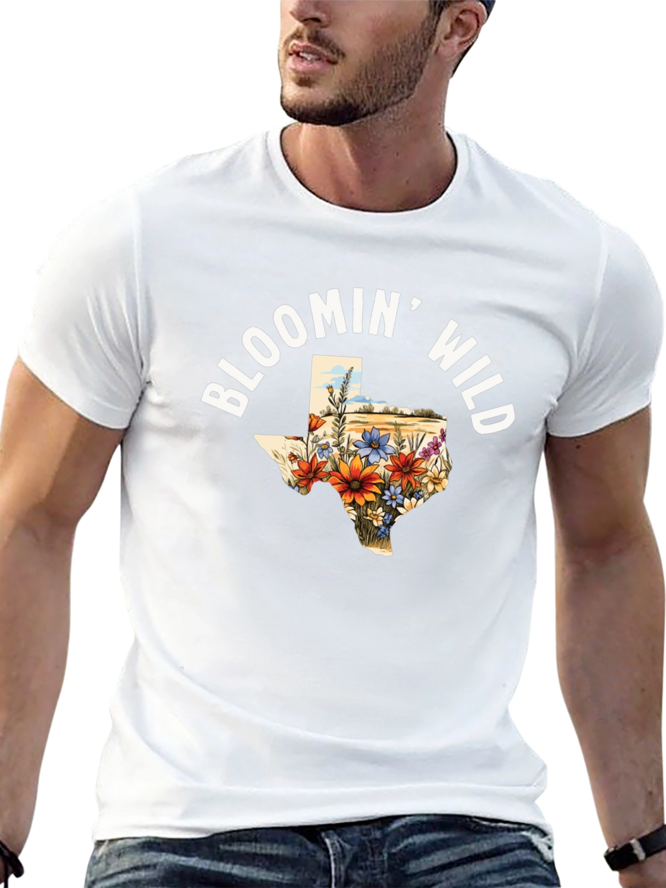 Bloomin Wild Texas Graphic Tee