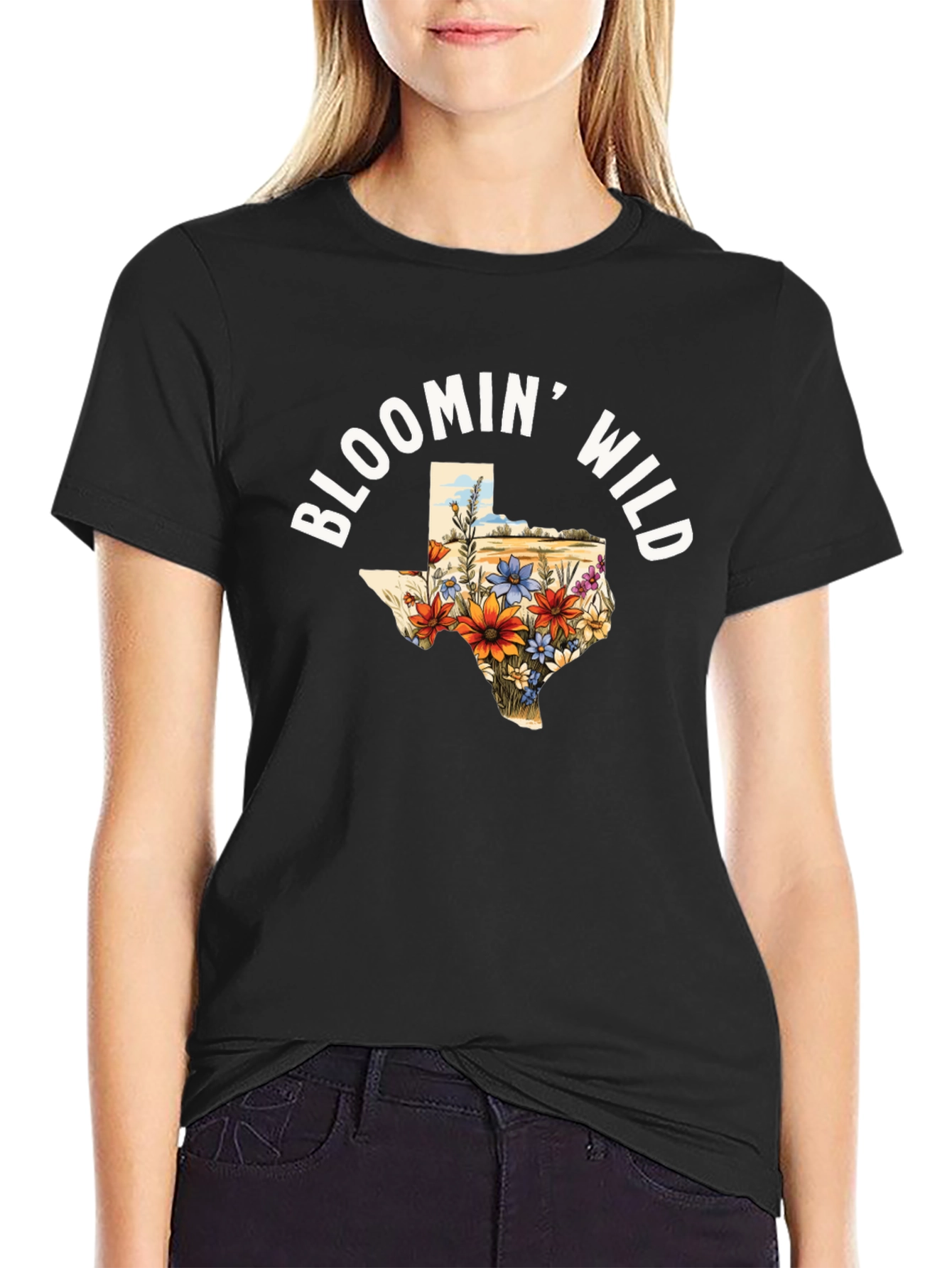 Bloomin Wild Texas Graphic Tee