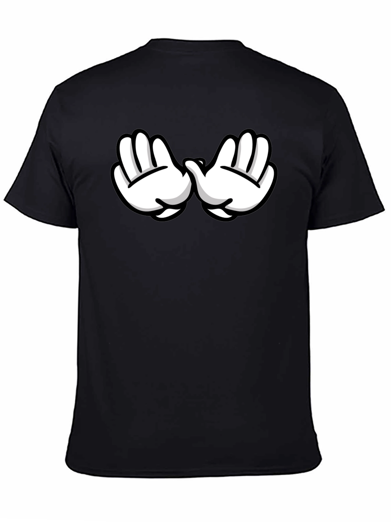 Mickey Hands Black T-Shirt