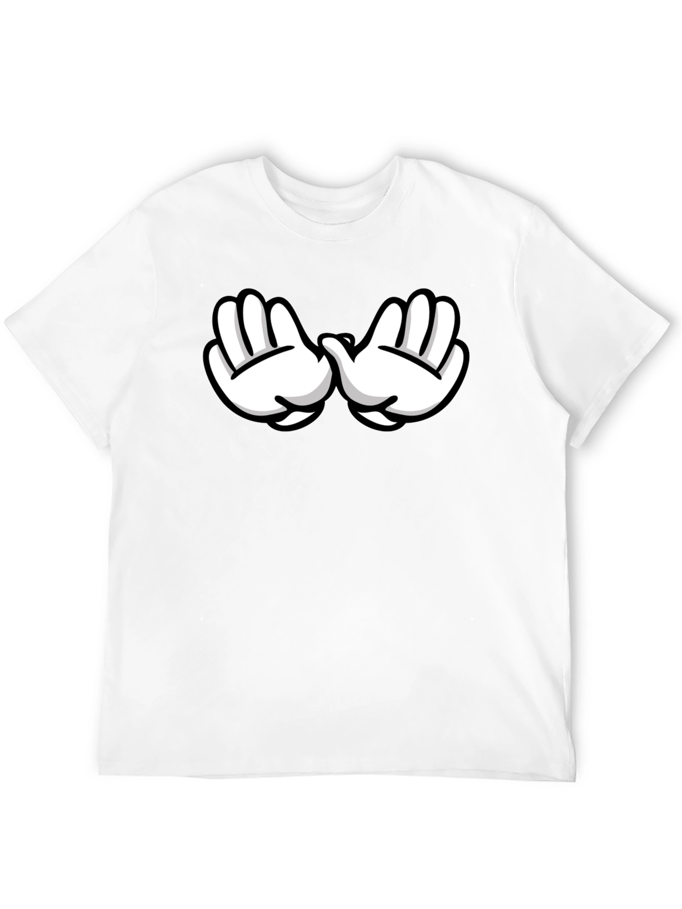 Mickey Hands Black T-Shirt