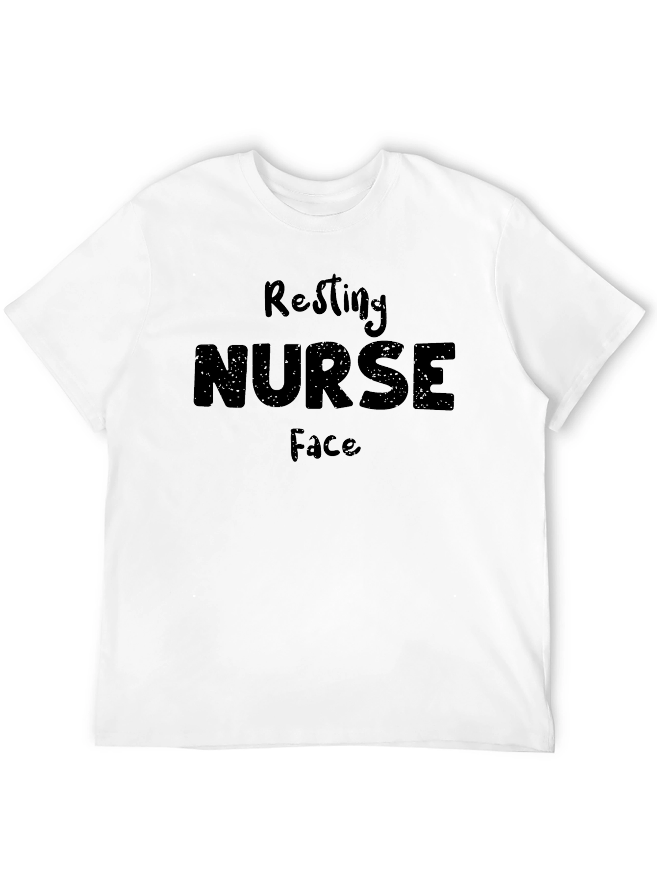 Resting Nurse Face Graphic T-Shirt