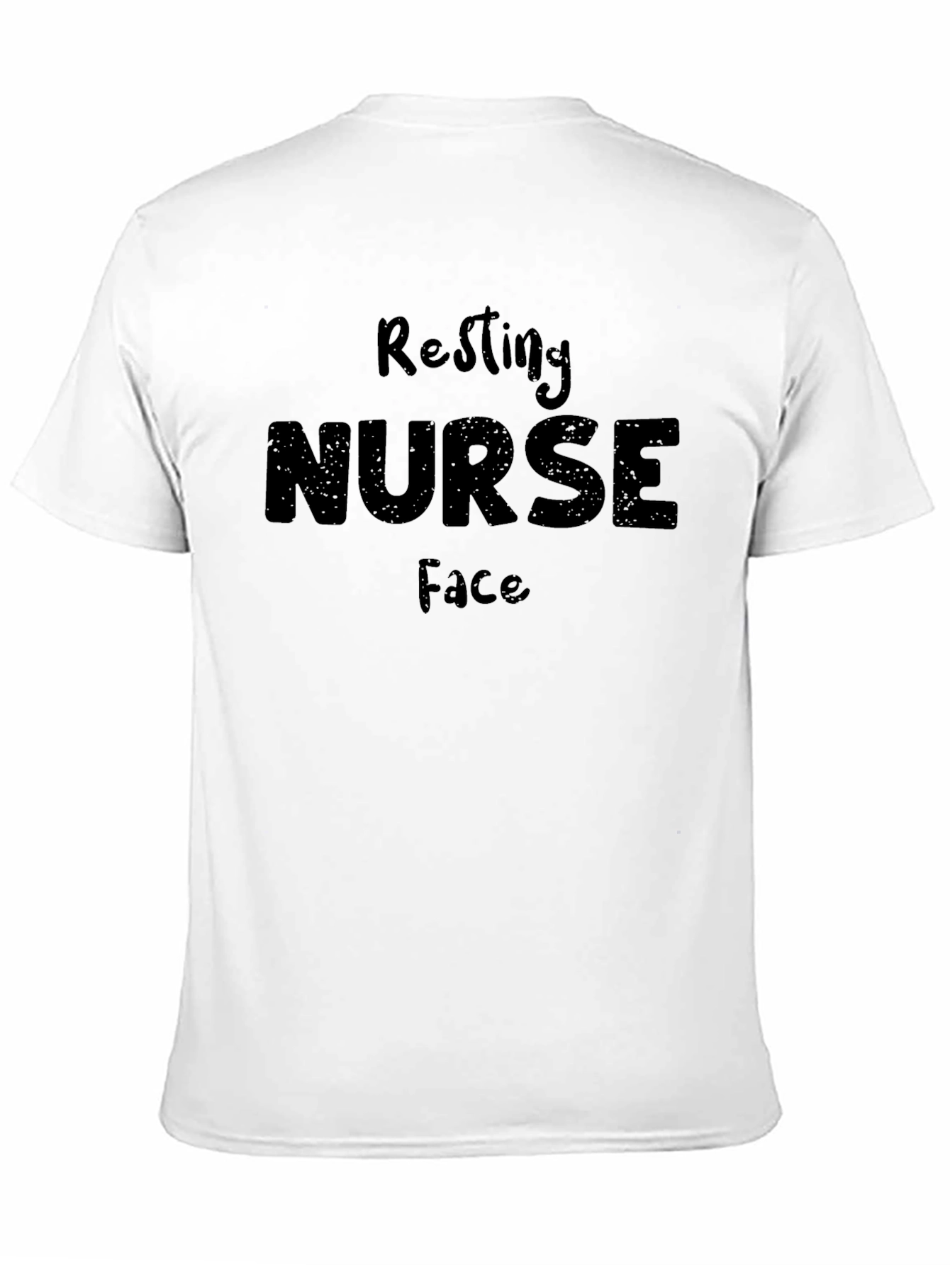 Resting Nurse Face Graphic T-Shirt