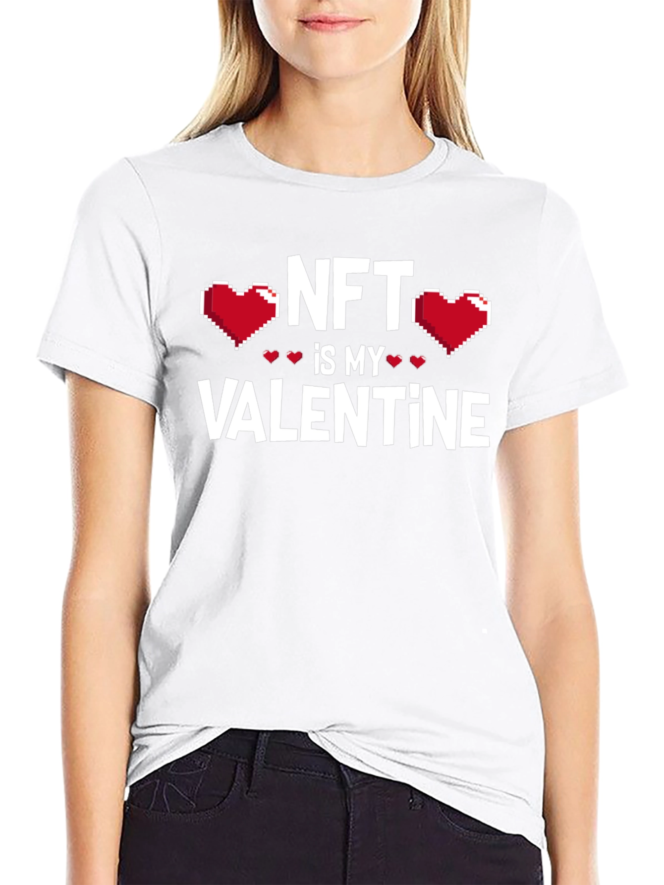 NFT is My Valentine T-Shirt - Crypto Lover Tee