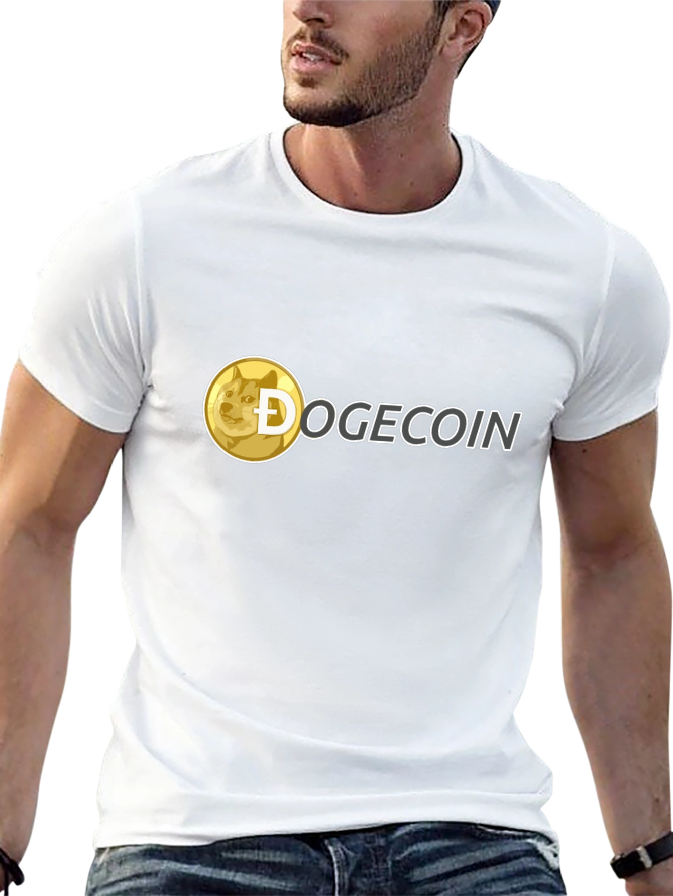 Dogecoin T-Shirt - Black Crypto Tee