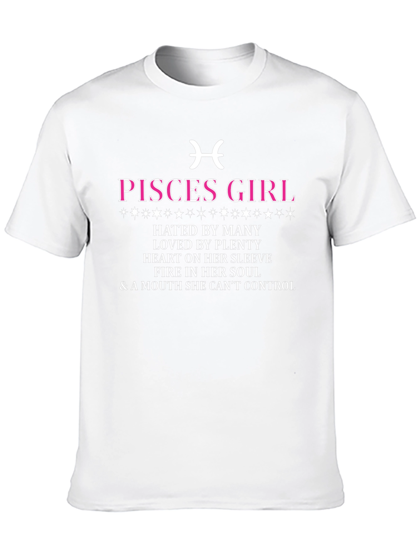 Pisces Girl Zodiac T-Shirt