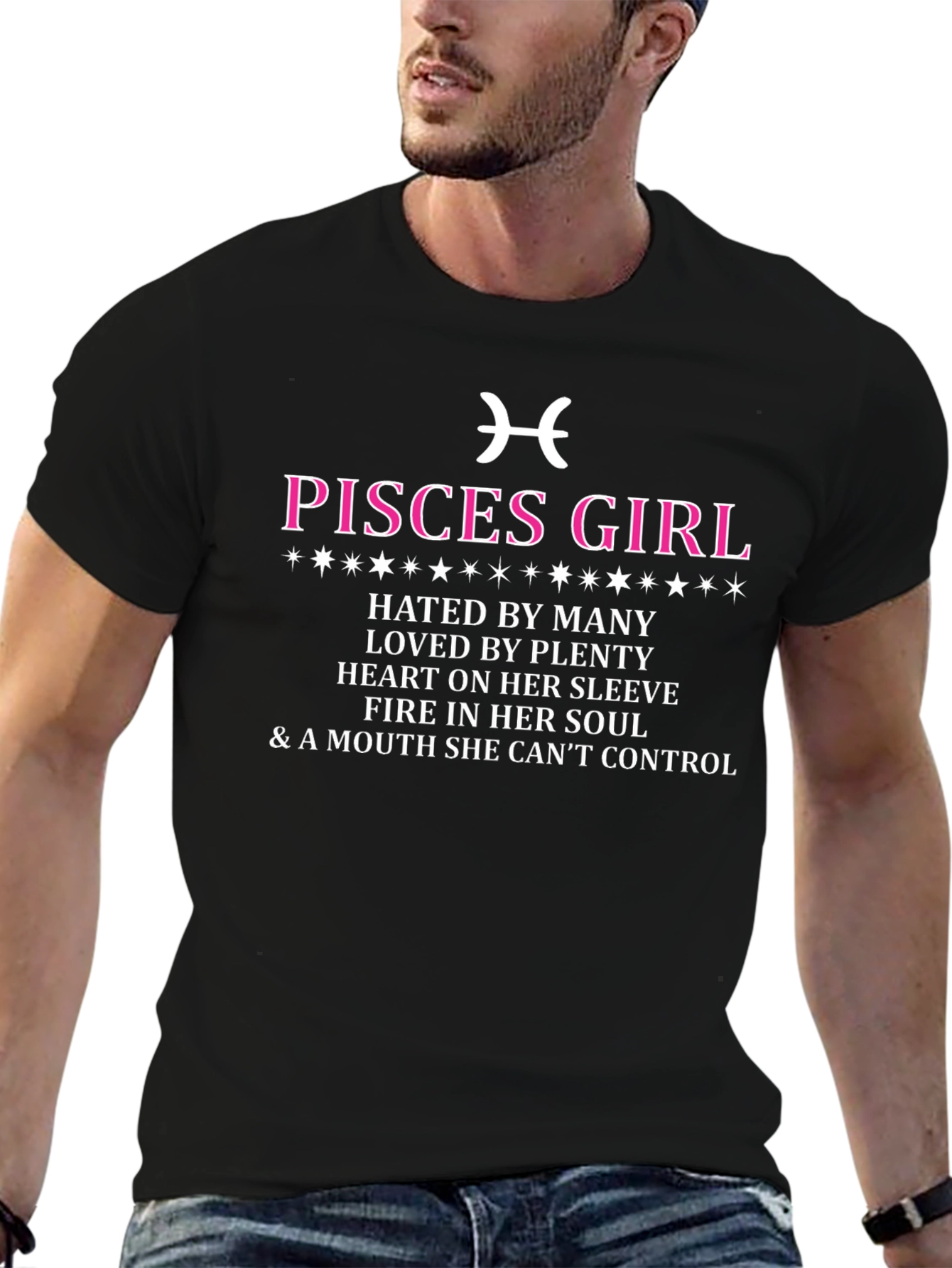 Pisces Girl Zodiac T-Shirt