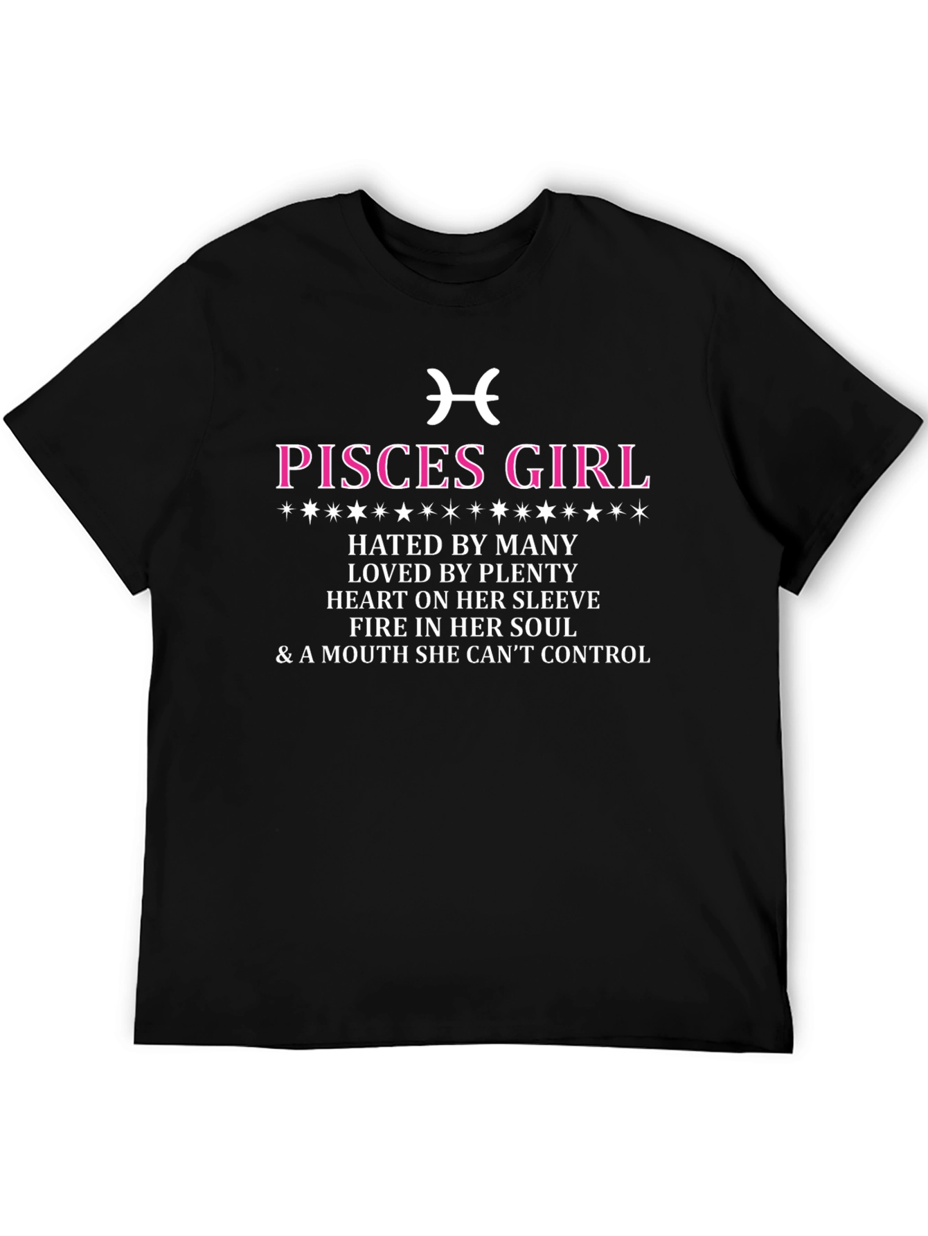 Pisces Girl Zodiac T-Shirt