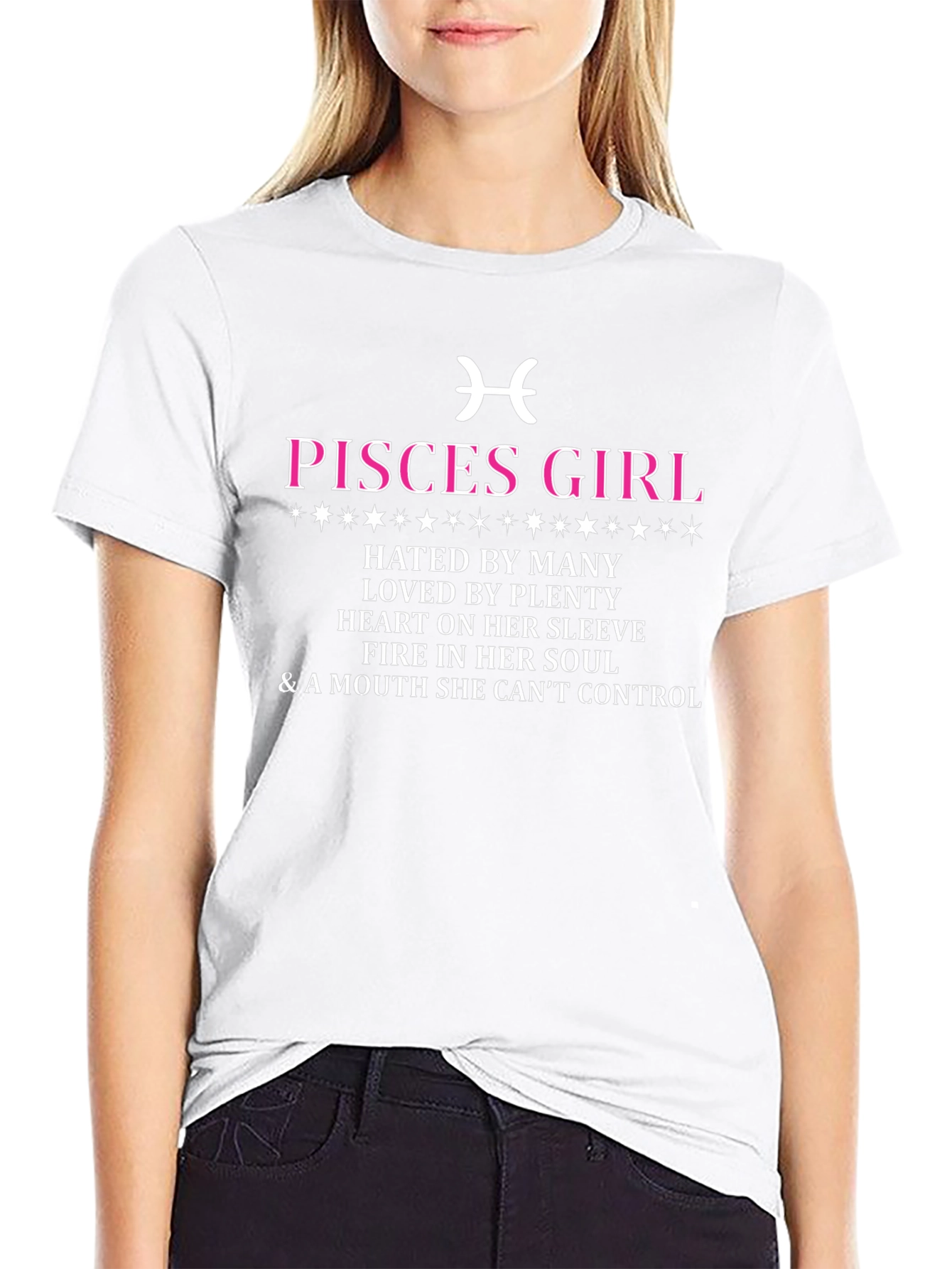 Pisces Girl Zodiac T-Shirt