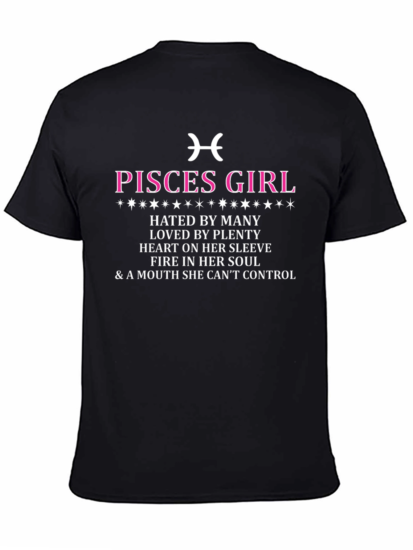 Pisces Girl Zodiac T-Shirt