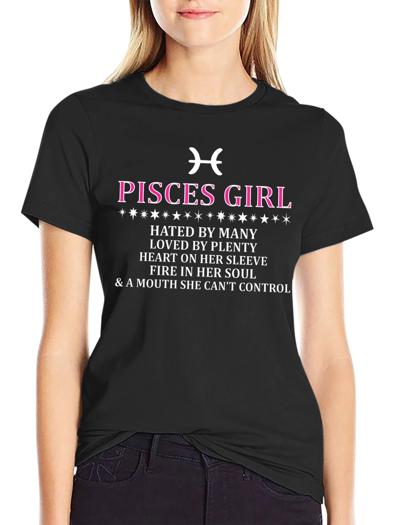 Pisces Girl Zodiac T-Shirt