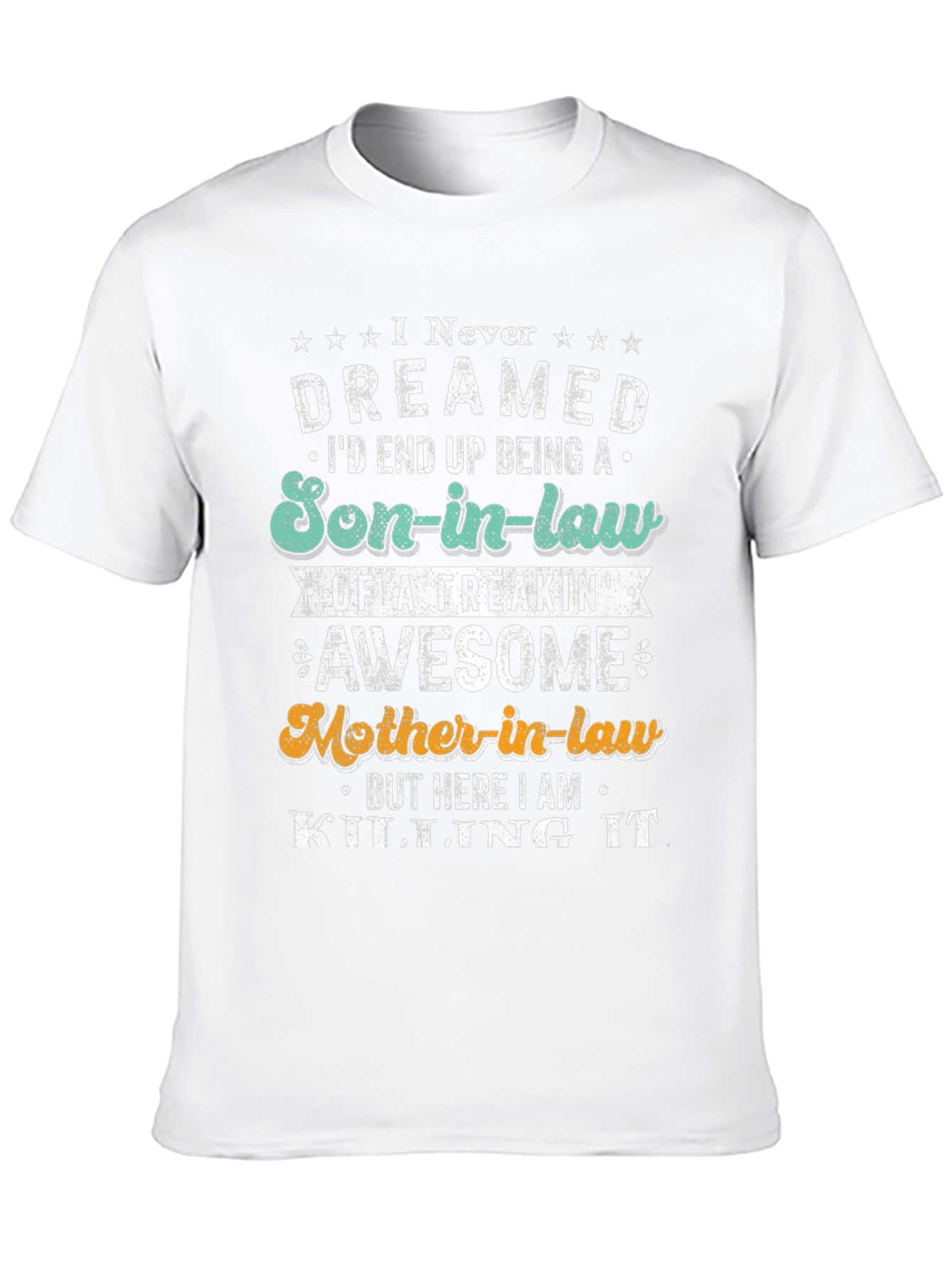 Son-in-Law Awesome Mother-in-Law Graphic T-Shirt