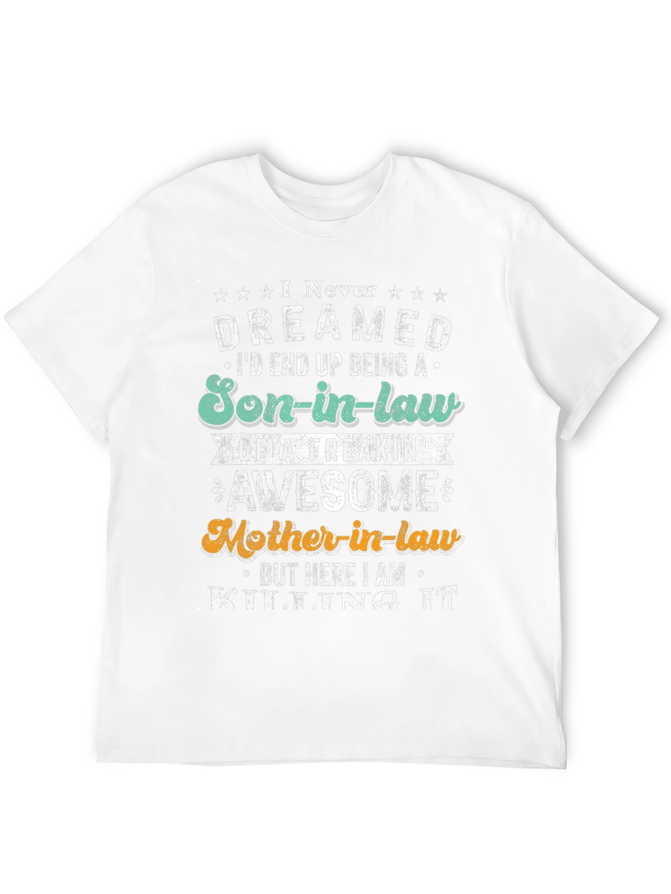 Son-in-Law Awesome Mother-in-Law Graphic T-Shirt