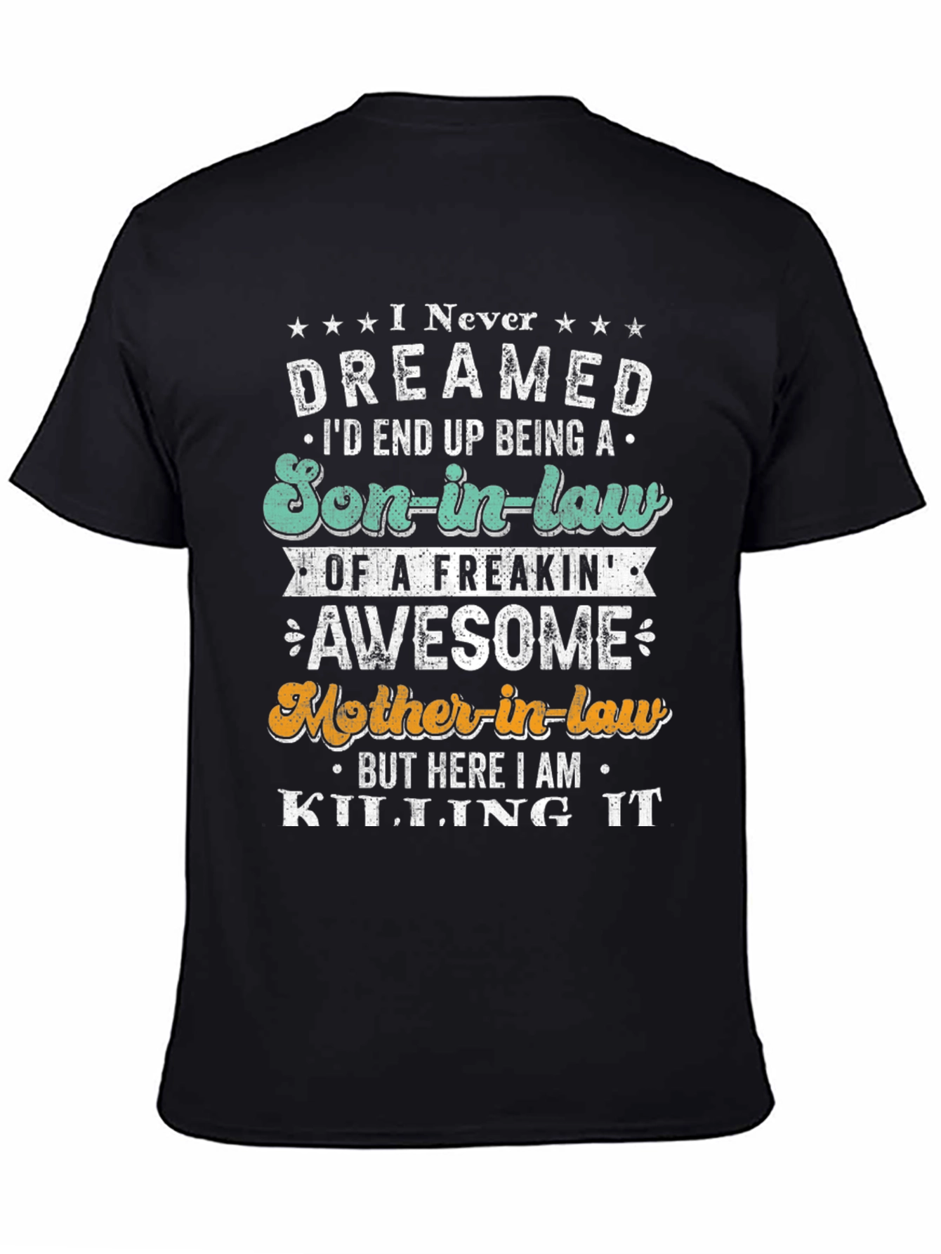 Son-in-Law Awesome Mother-in-Law Graphic T-Shirt