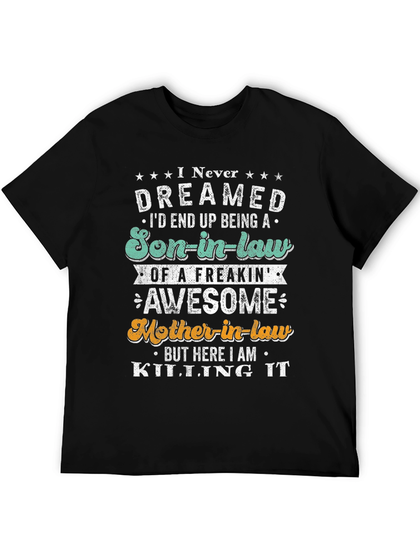 Son-in-Law Awesome Mother-in-Law Graphic T-Shirt