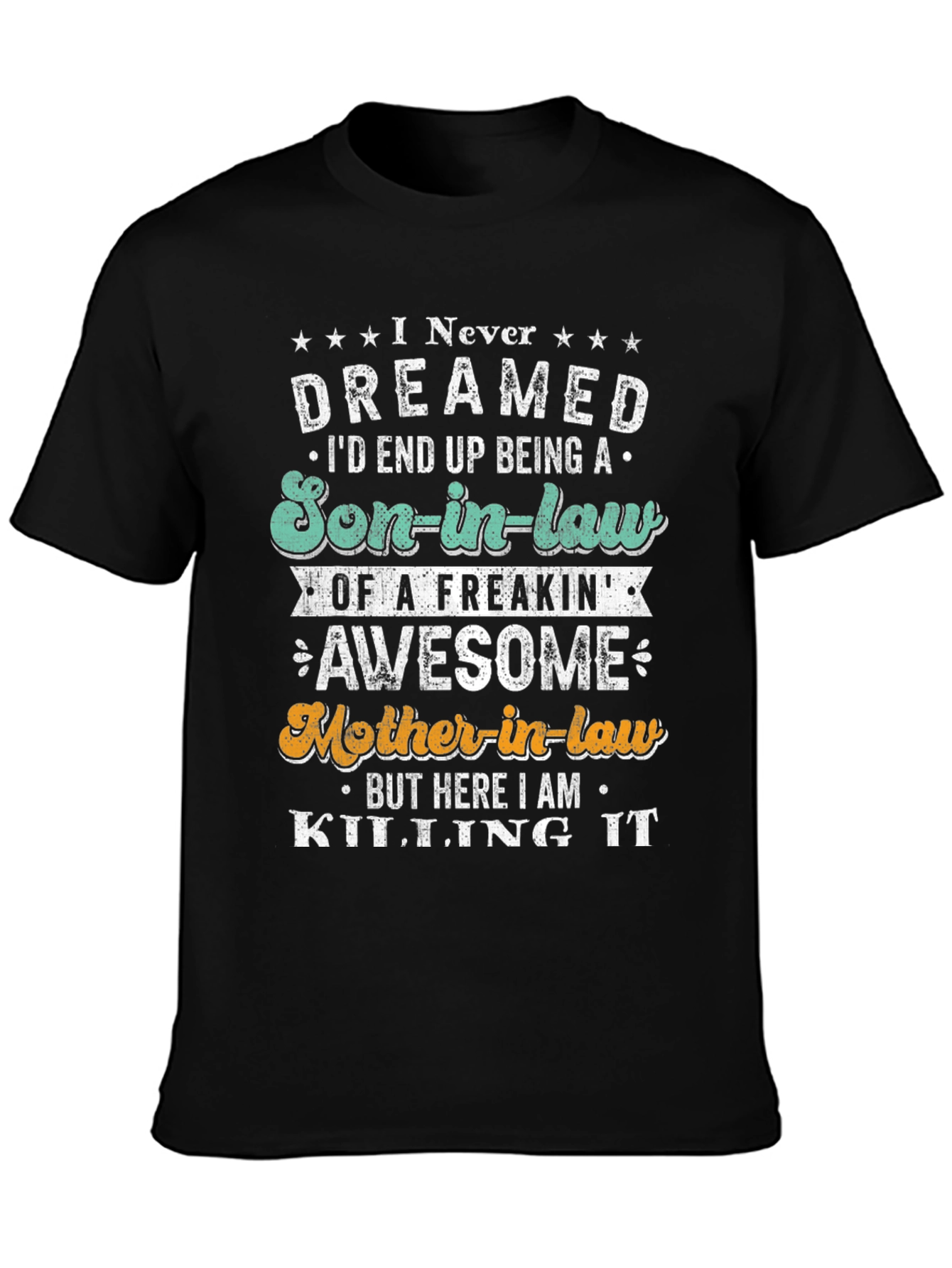 Son-in-Law Awesome Mother-in-Law Graphic T-Shirt