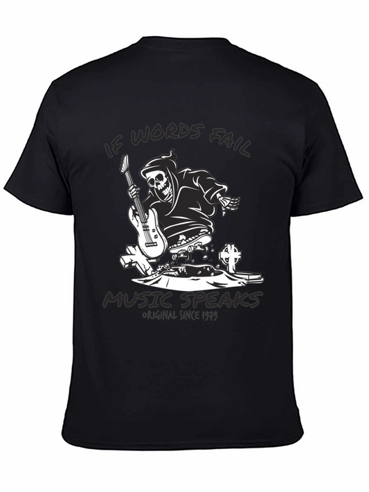 Grim Reaper Guitarist Graphic Tee