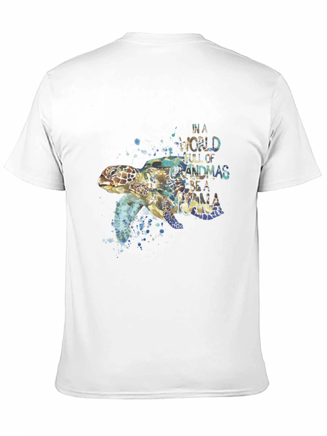 Turtle Nana Graphic T-Shirt