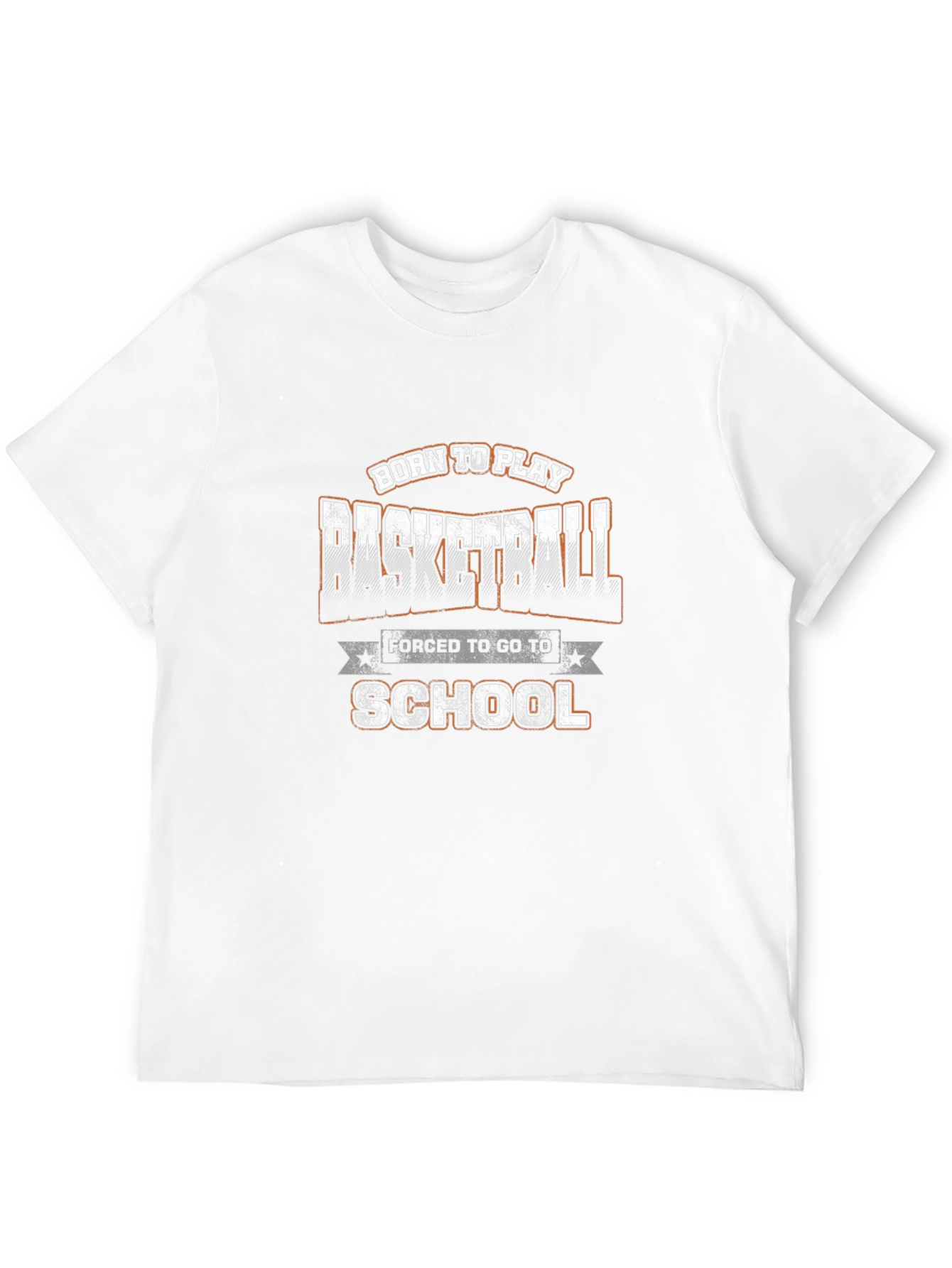 Born To Play Basketball Graphic Tee