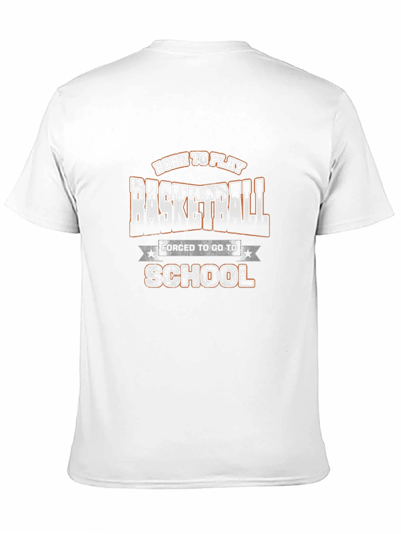 Born To Play Basketball Graphic Tee