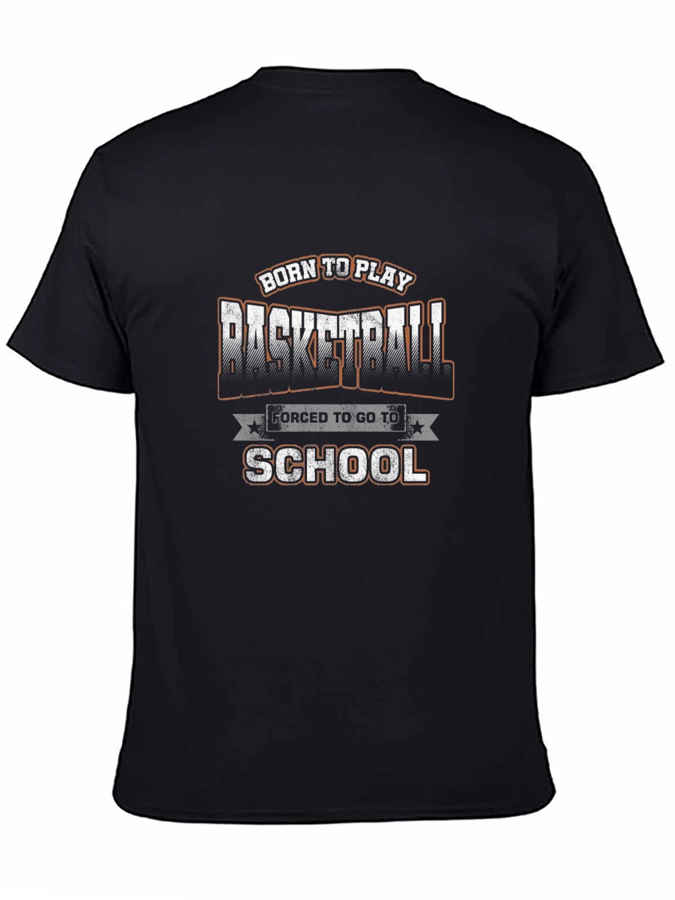 Born To Play Basketball Graphic Tee
