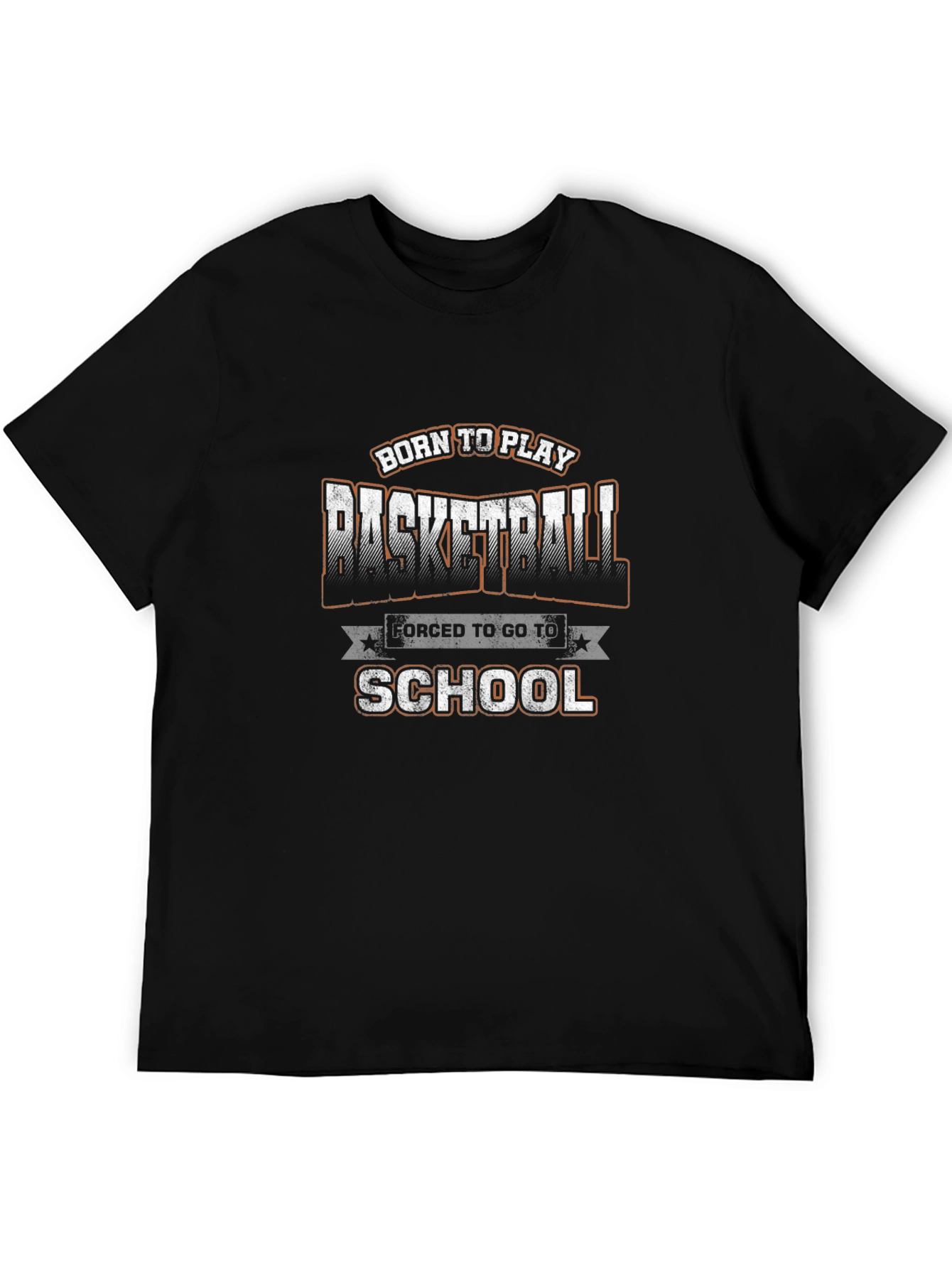 Born To Play Basketball Graphic Tee