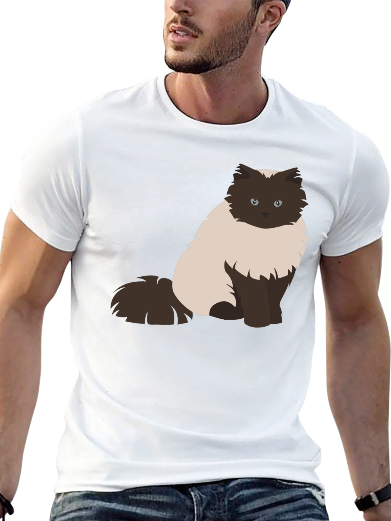 Ragdoll Cat Graphic T-Shirt - Soft & Stylish