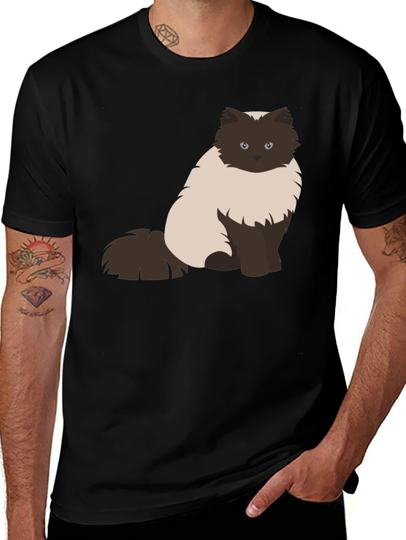 Ragdoll Cat Graphic T-Shirt - Soft & Stylish