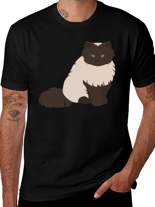 Ragdoll Cat Graphic T-Shirt - Soft & Stylish