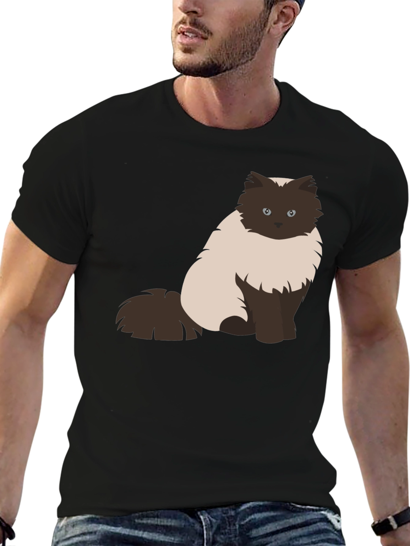Ragdoll Cat Graphic T-Shirt - Soft & Stylish