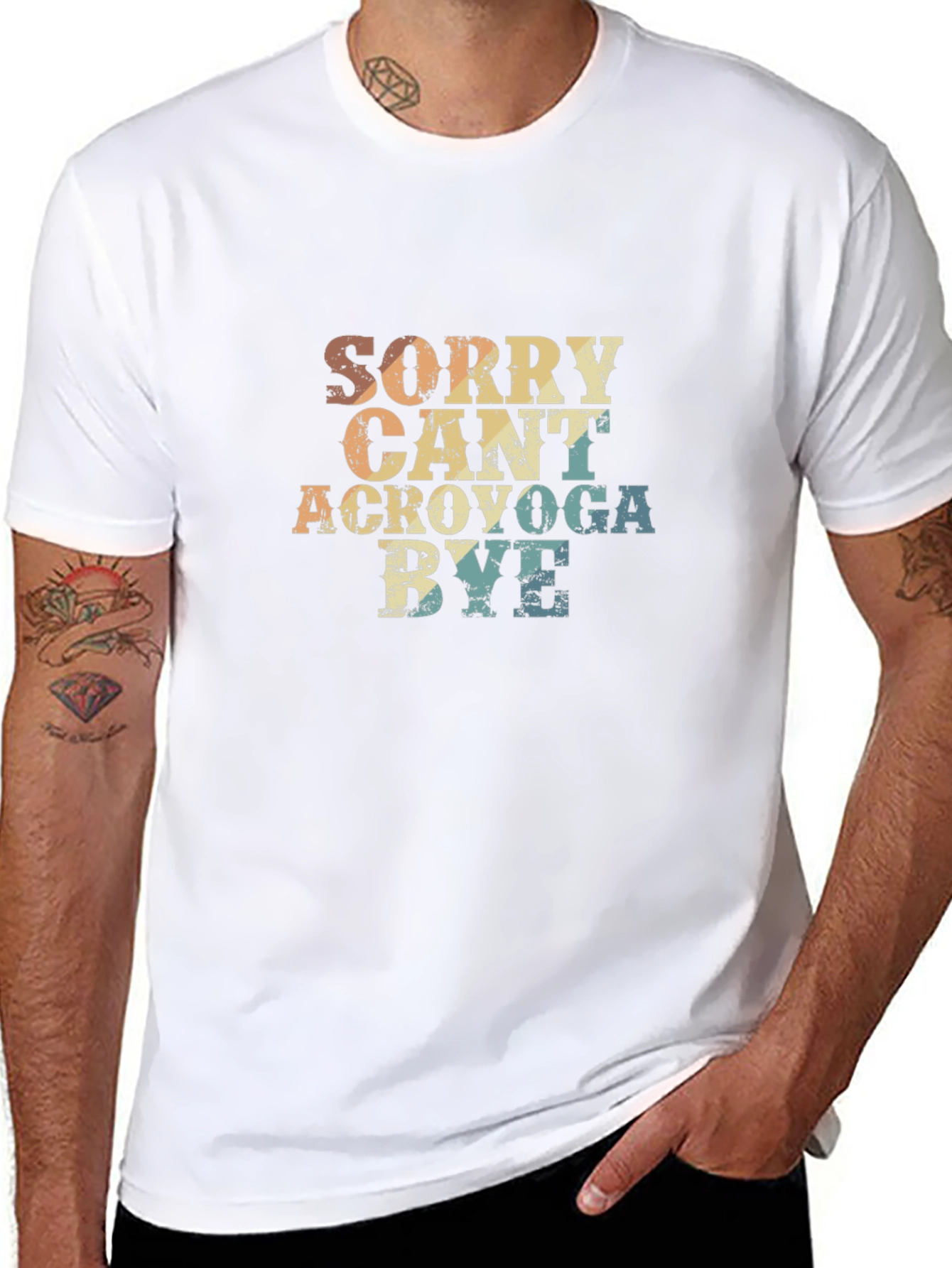 Sorry Cant Acroyoga Bye T-Shirt