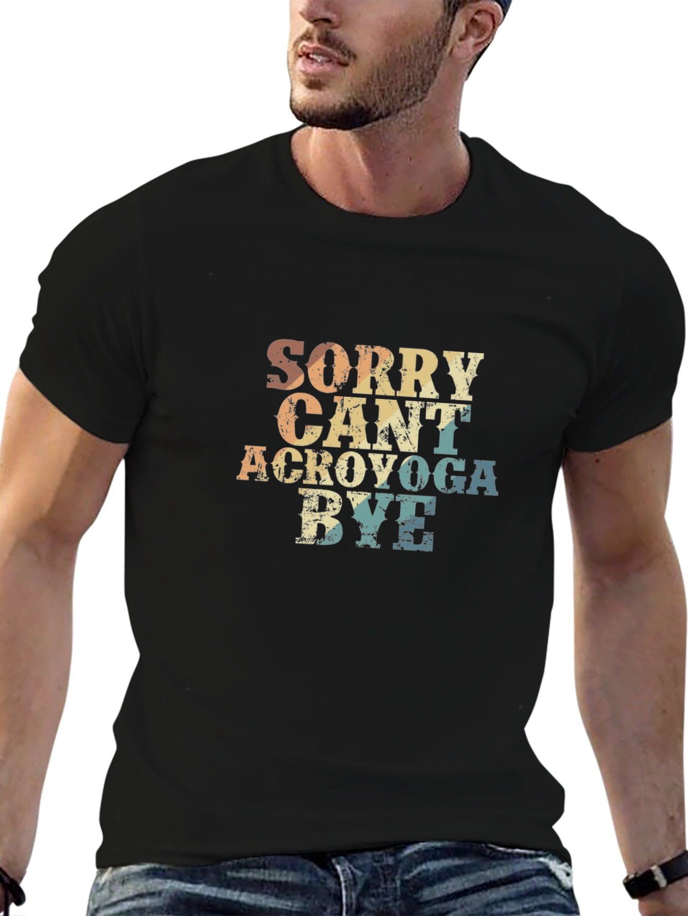 Sorry Cant Acroyoga Bye T-Shirt