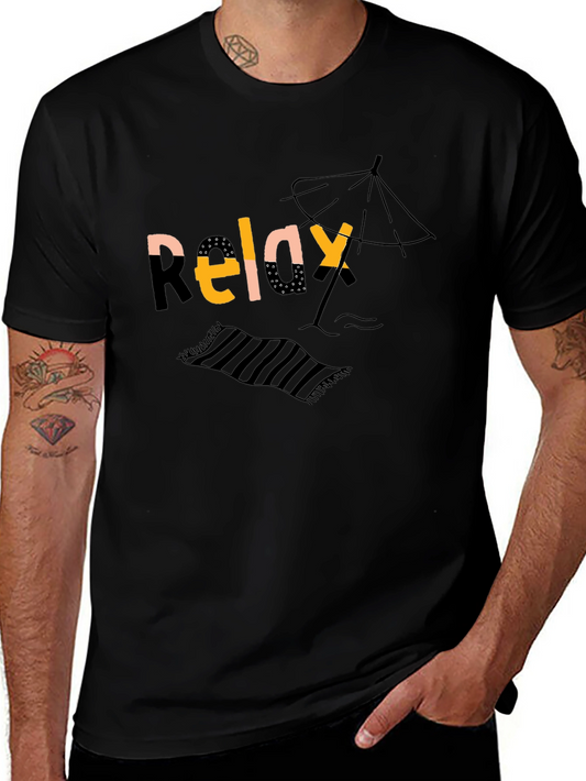 Relax Beach Graphic Tee - Vacation Vibes