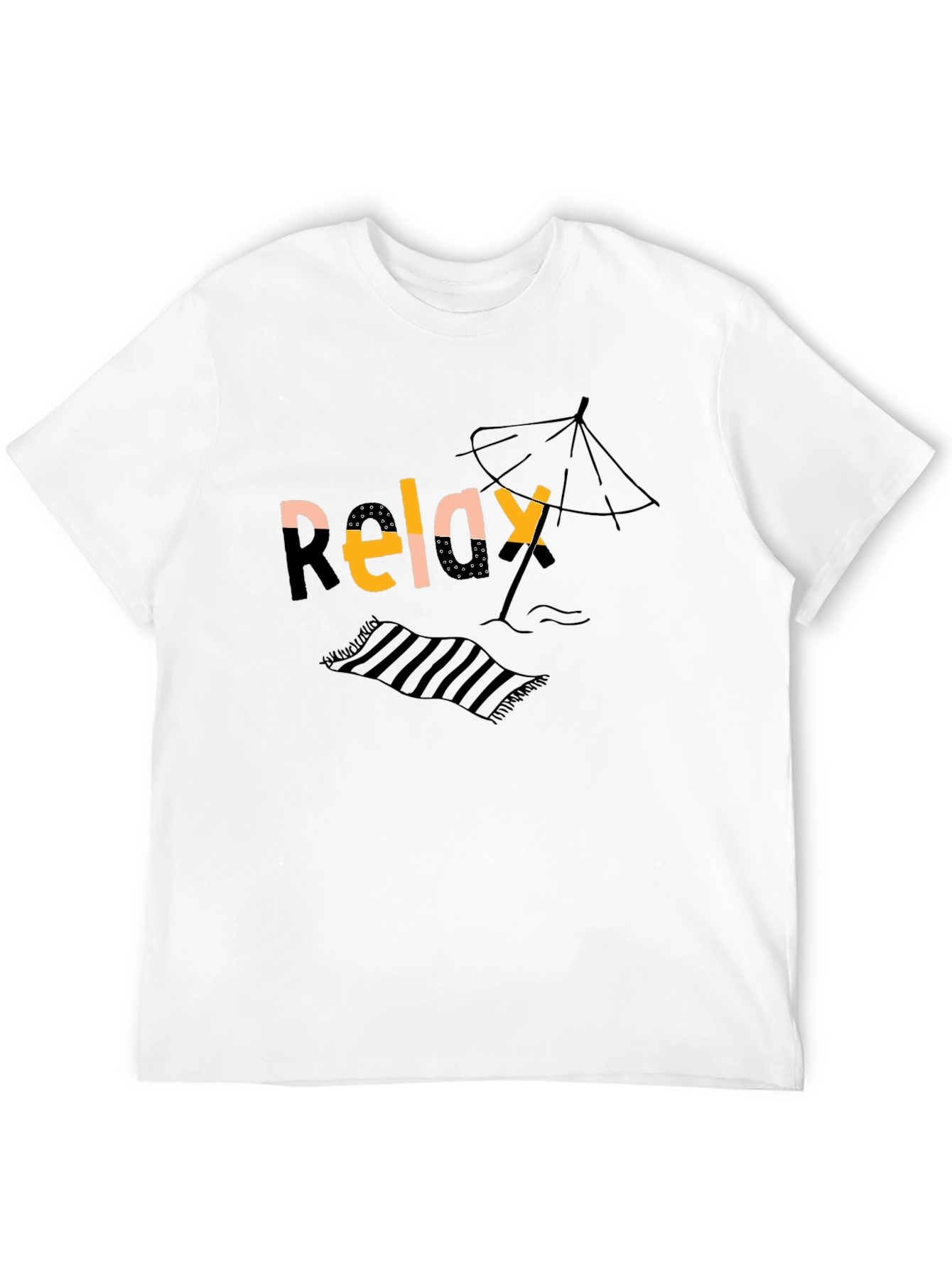 Relax Beach Graphic Tee - Vacation Vibes