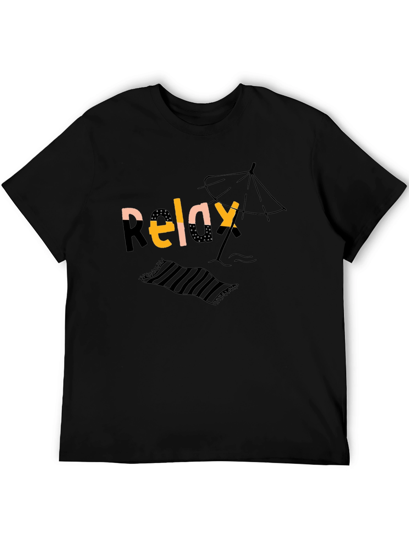 Relax Beach Graphic Tee - Vacation Vibes