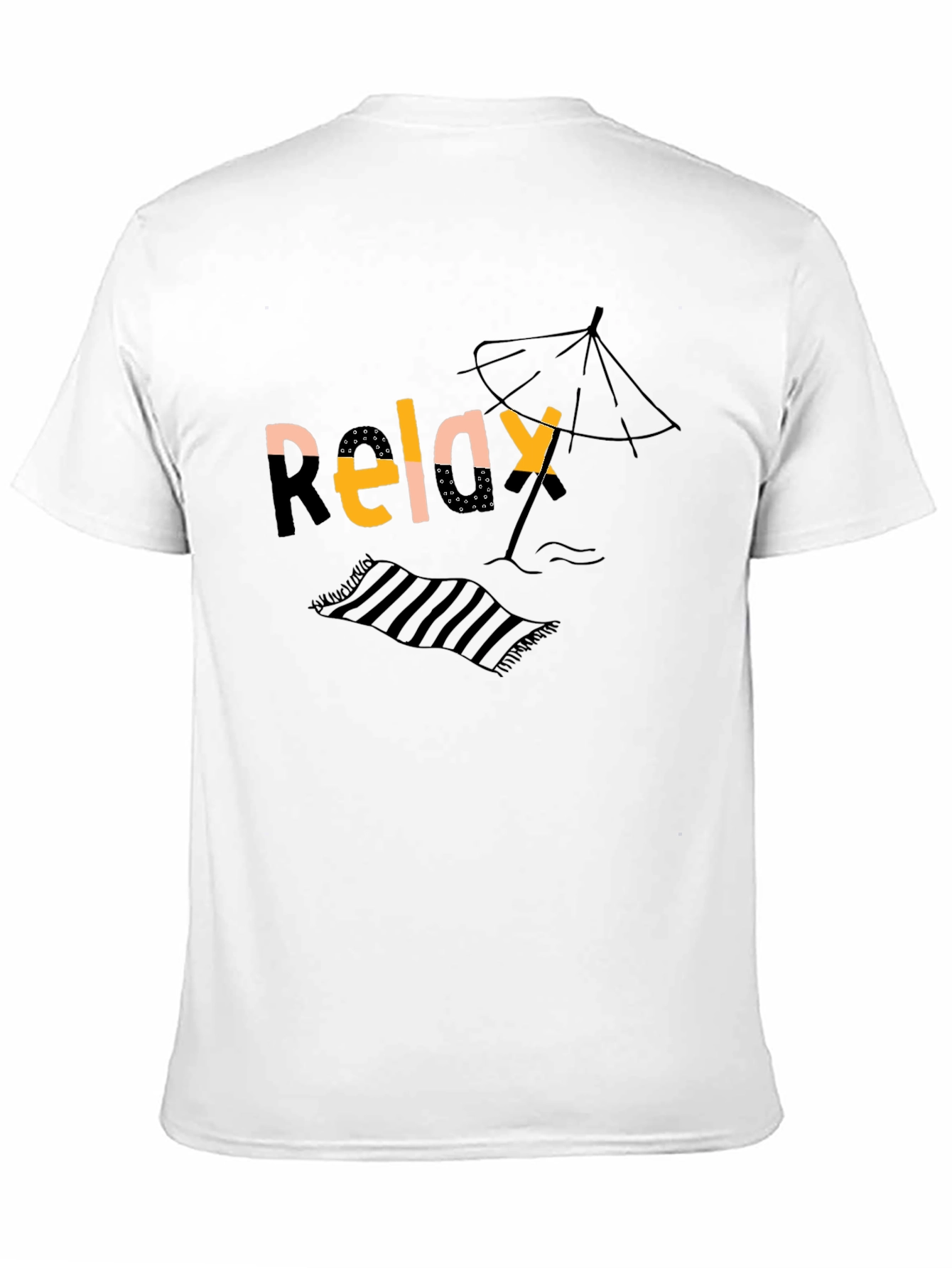 Relax Beach Graphic Tee - Vacation Vibes