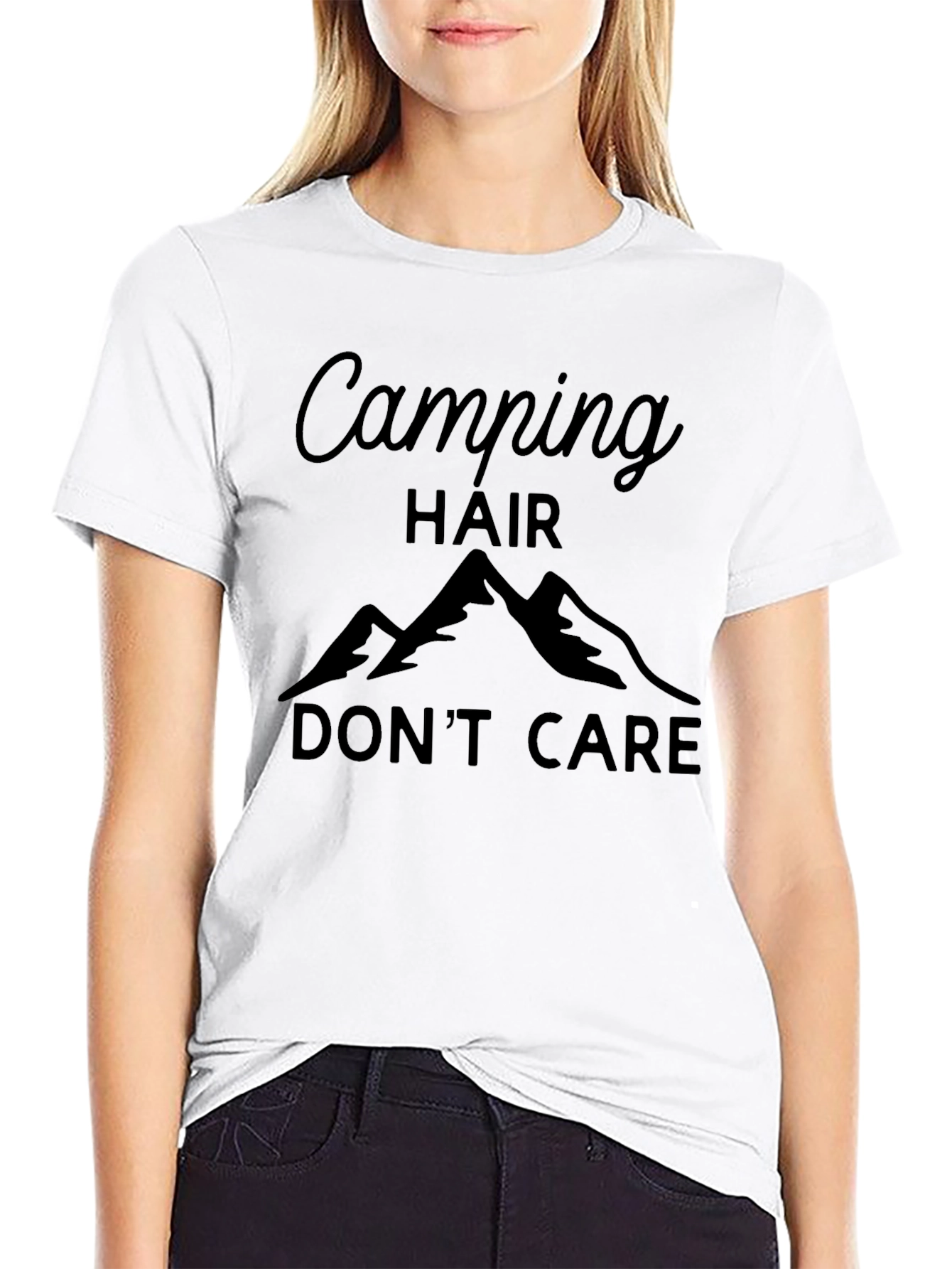 Camping Hair Dont Care T-Shirt