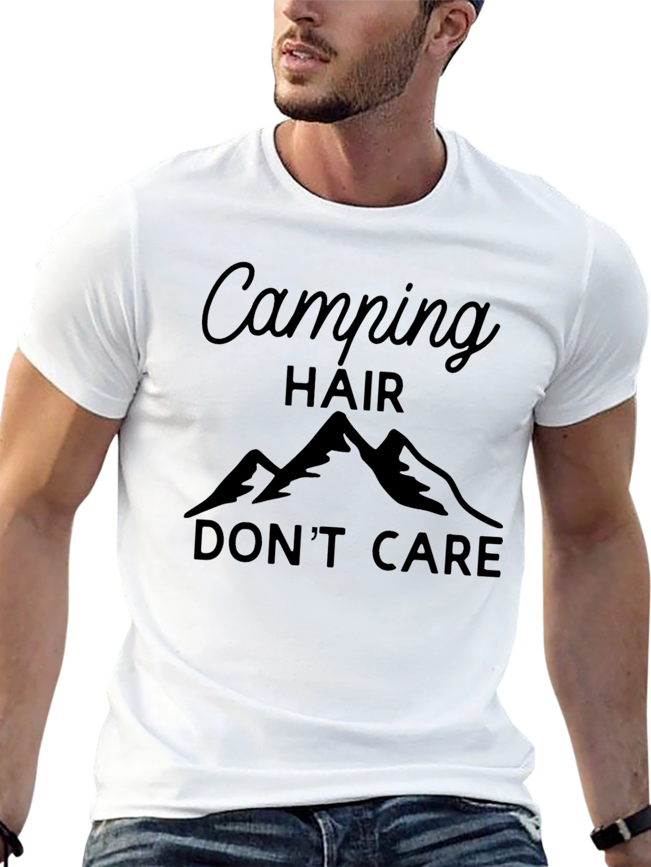 Camping Hair Dont Care T-Shirt